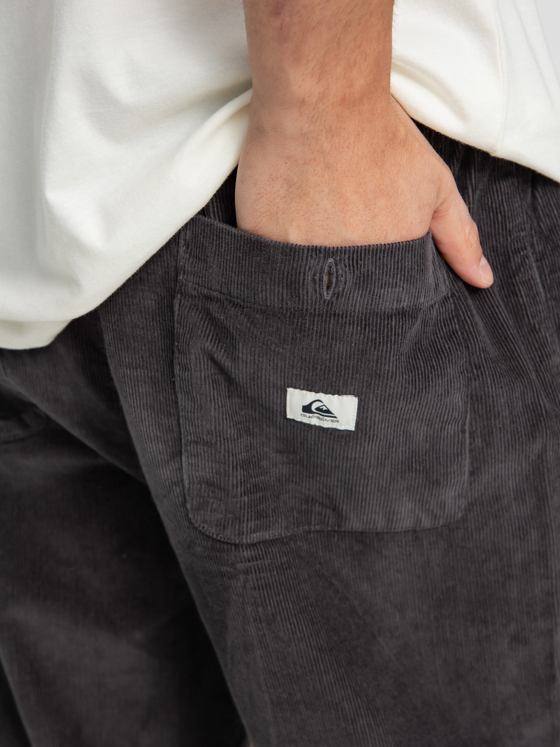 Spodnie Quiksilver Cord Beach Cruiser (tarmac)