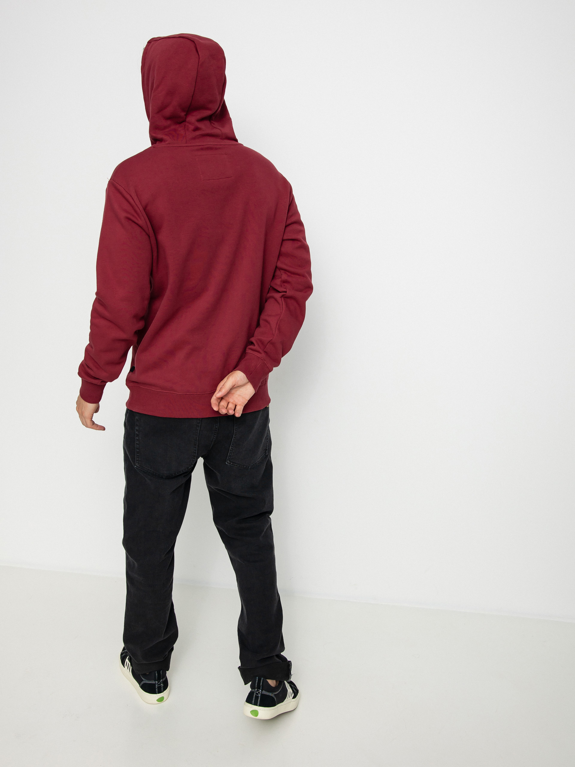 Bluza z kapturem Quiksilver Big Logo HD (ruby wine)