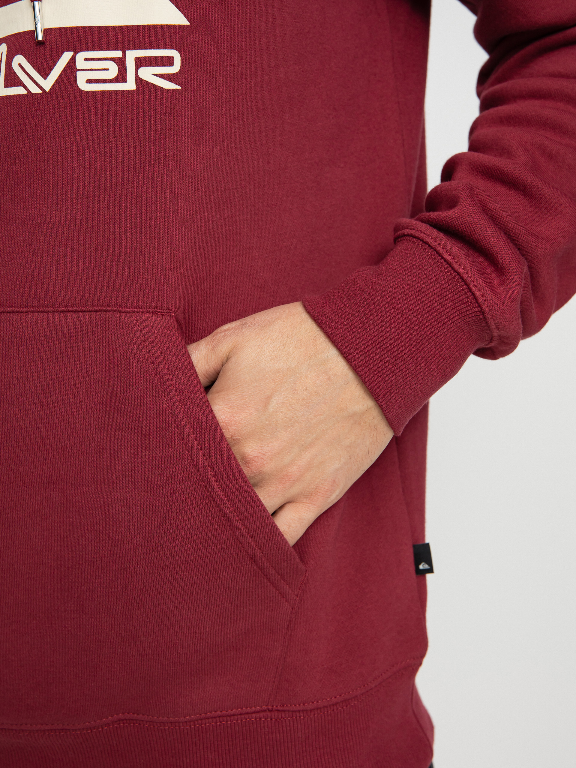 Bluza z kapturem Quiksilver Big Logo HD (ruby wine)