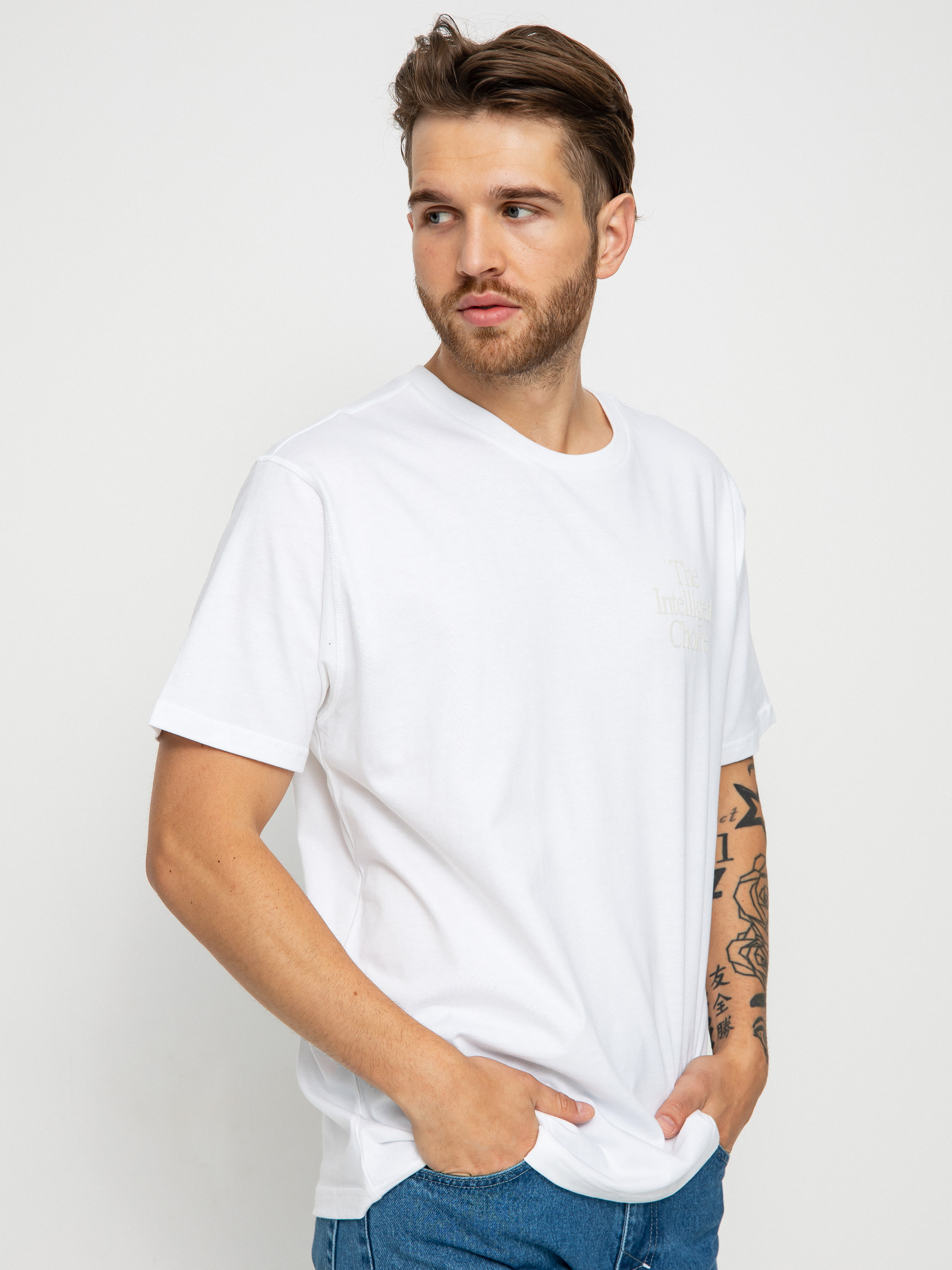 T-shirt New Balance Athletics Inteligent Choice (white)