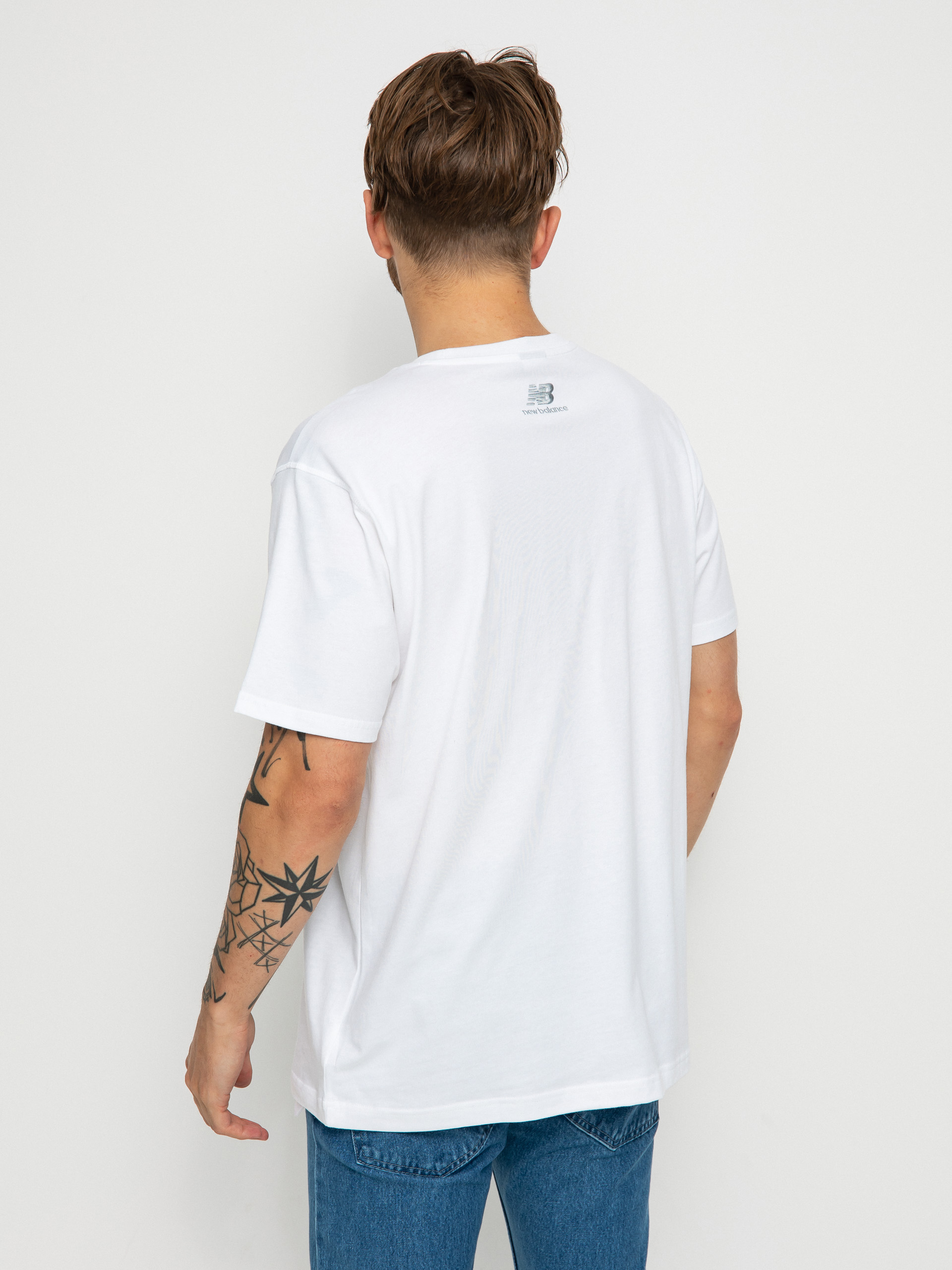 T-shirt New Balance Athletics Inteligent Choice (white)