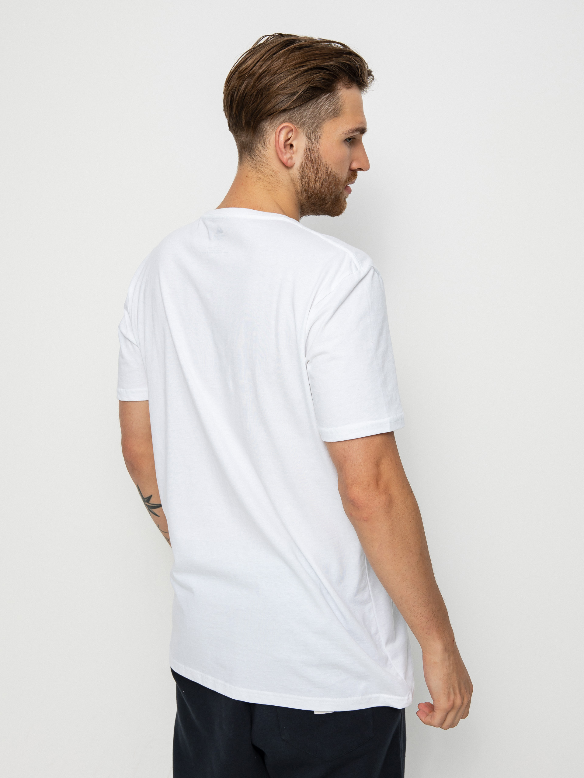 T-shirt Quiksilver Omni Lockup (white)