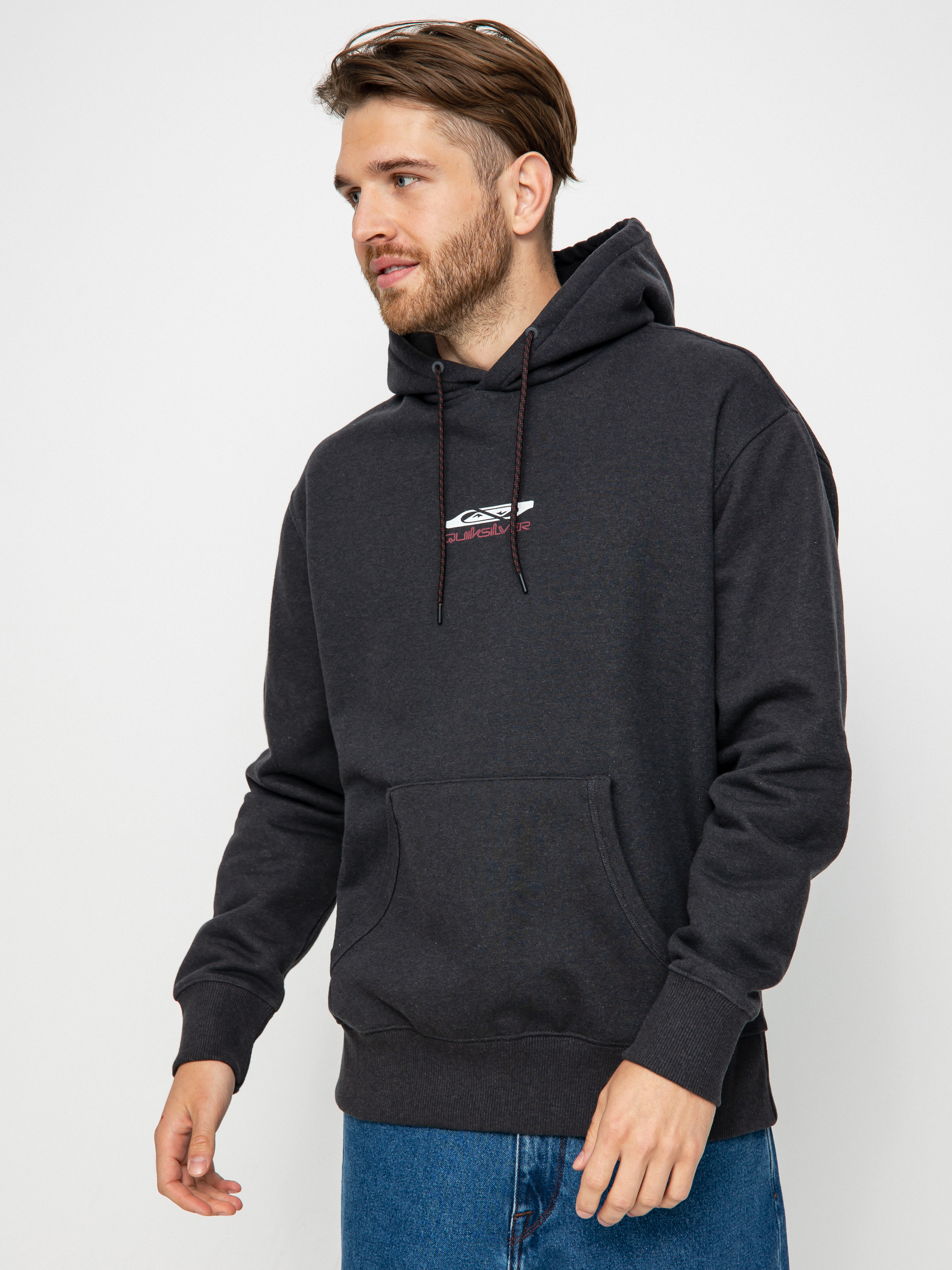 Bluza z kapturem Quiksilver Sunny Peaks HD (phantom heather)