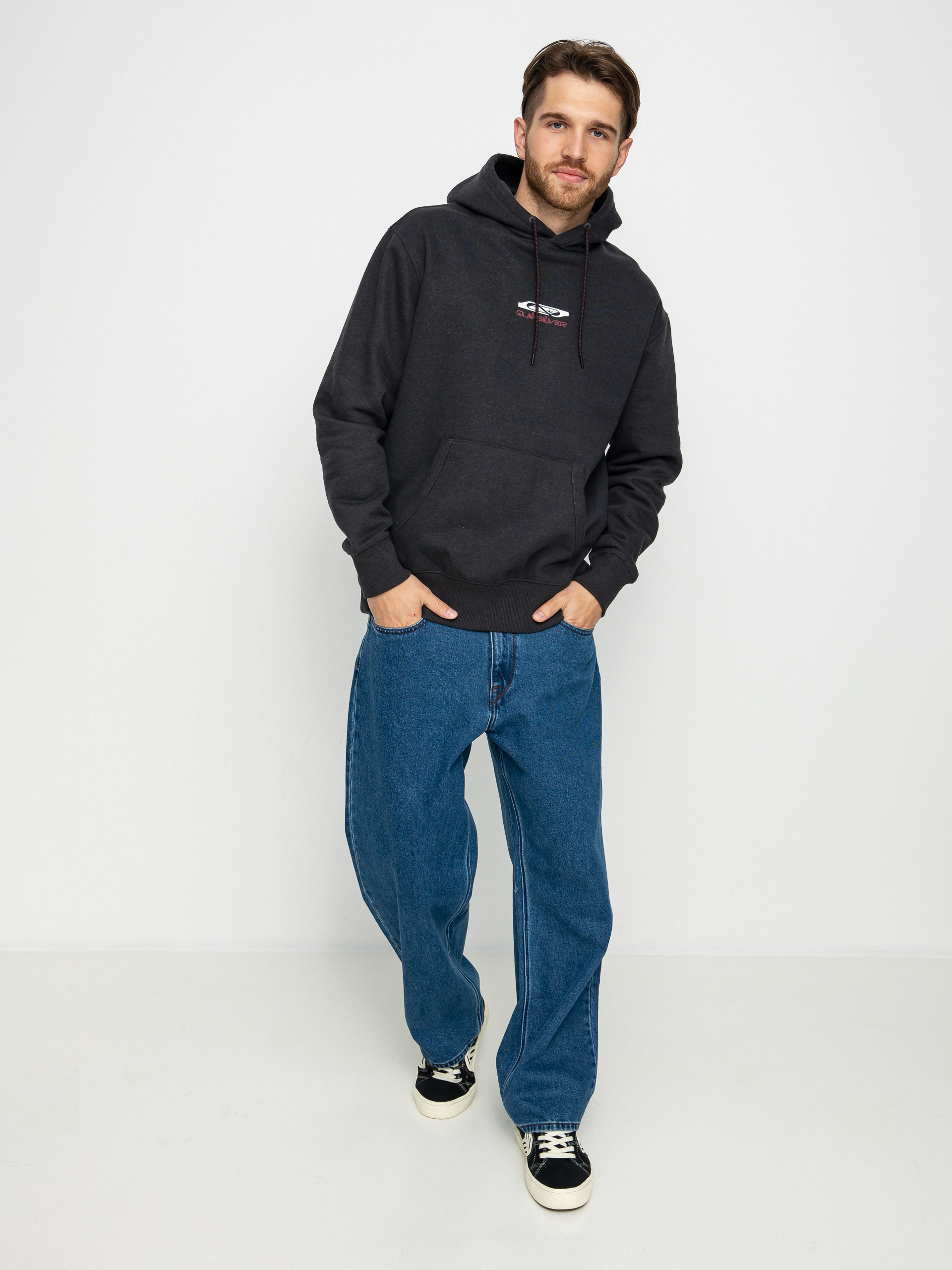 Bluza z kapturem Quiksilver Sunny Peaks HD (phantom heather)