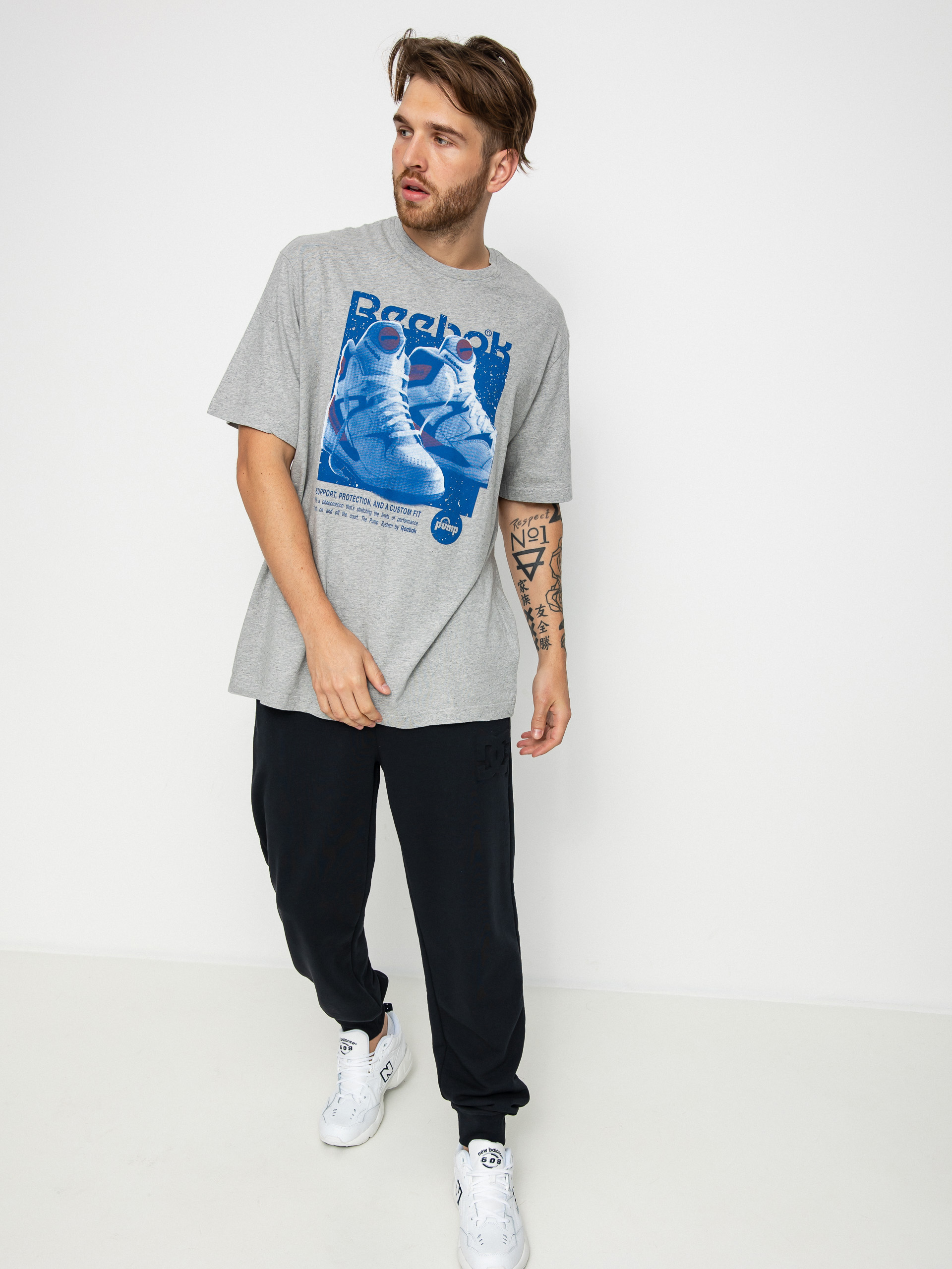 T-shirt Reebok GS Reebok Retro Pump (mgreyh)
