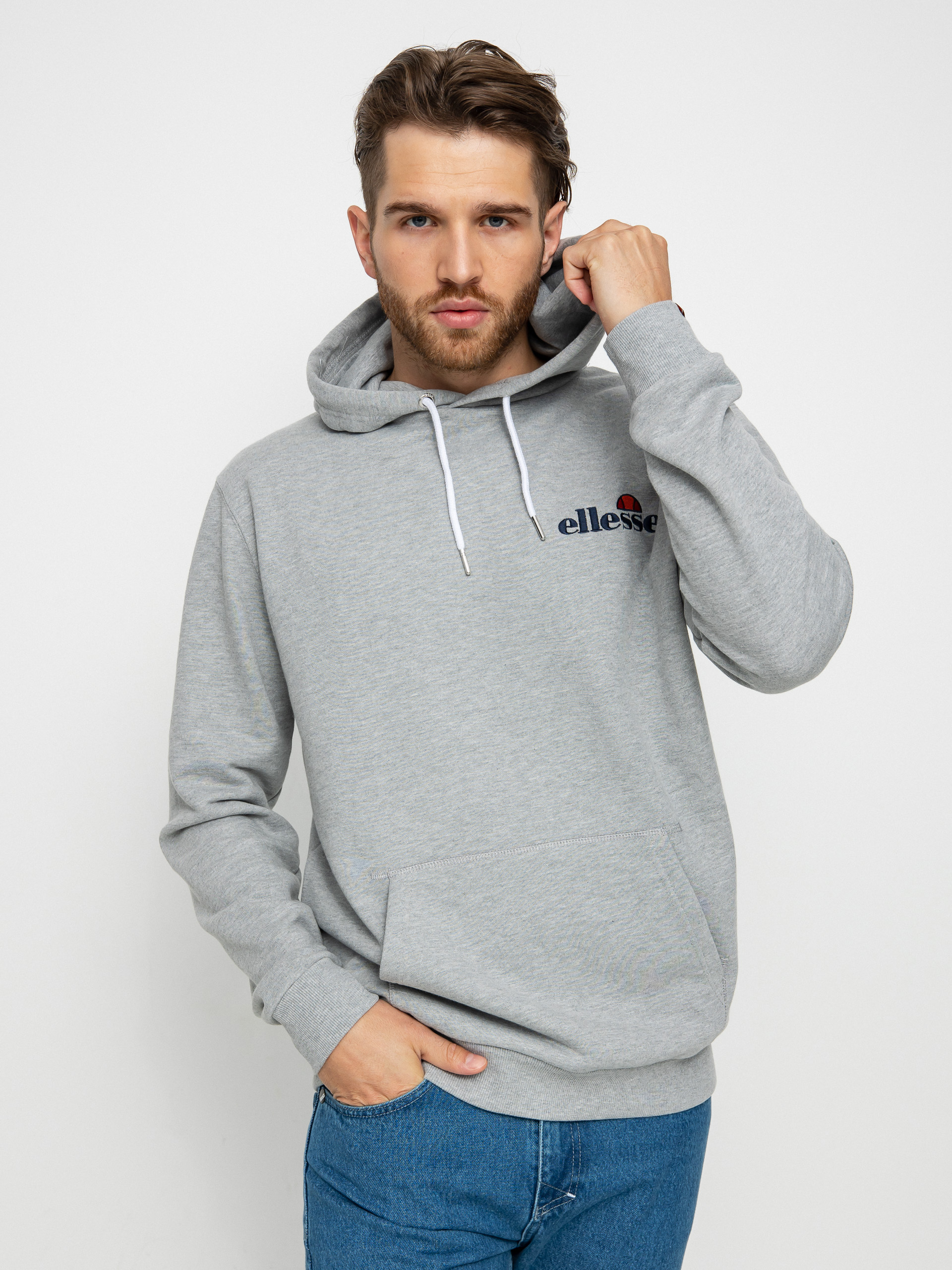 Bluza z kapturem Ellesse Primero HD (grey marl)