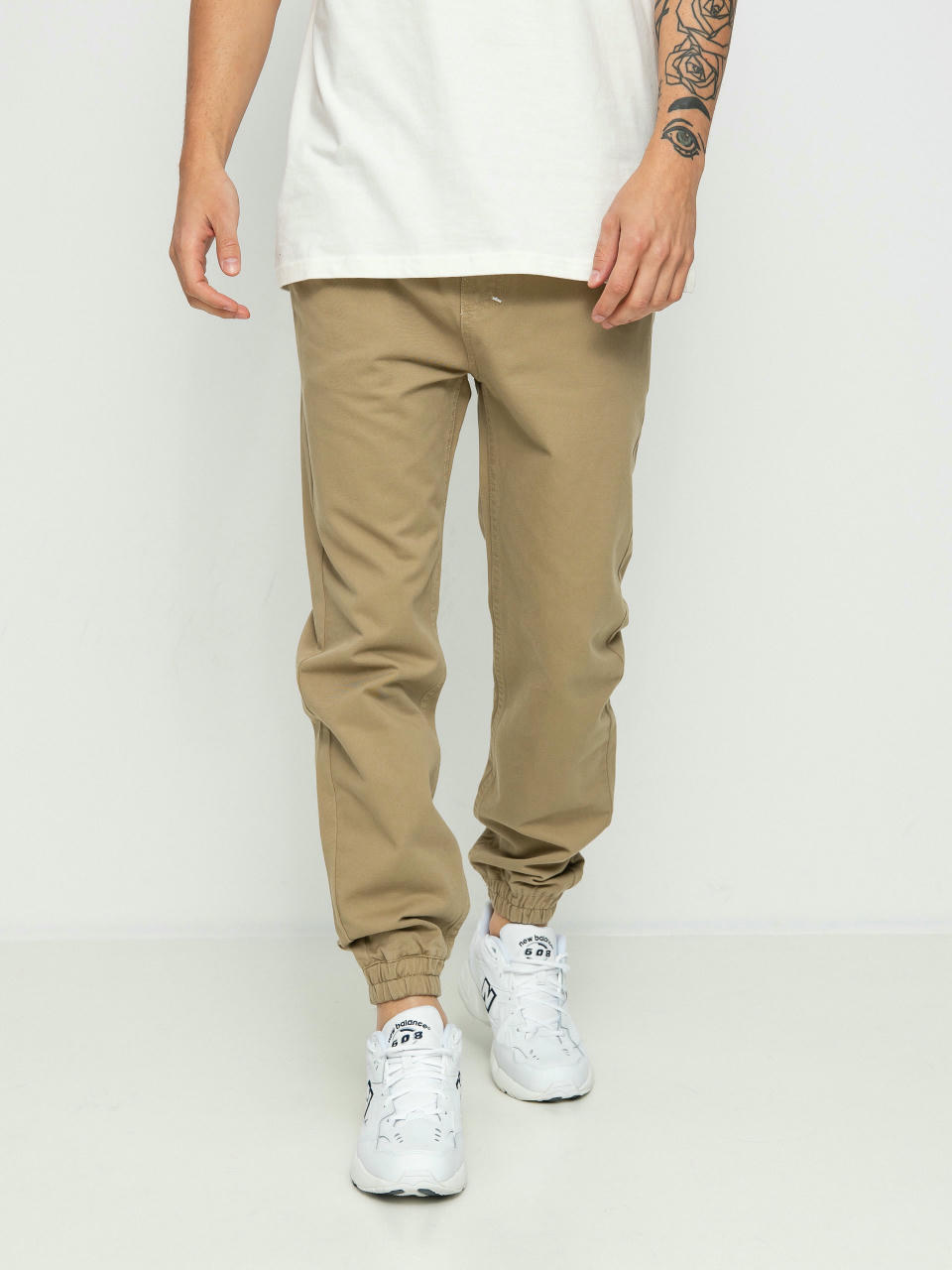 Spodnie MassDnm Signature 2.0 Joggers Sneaker Fit (beige)