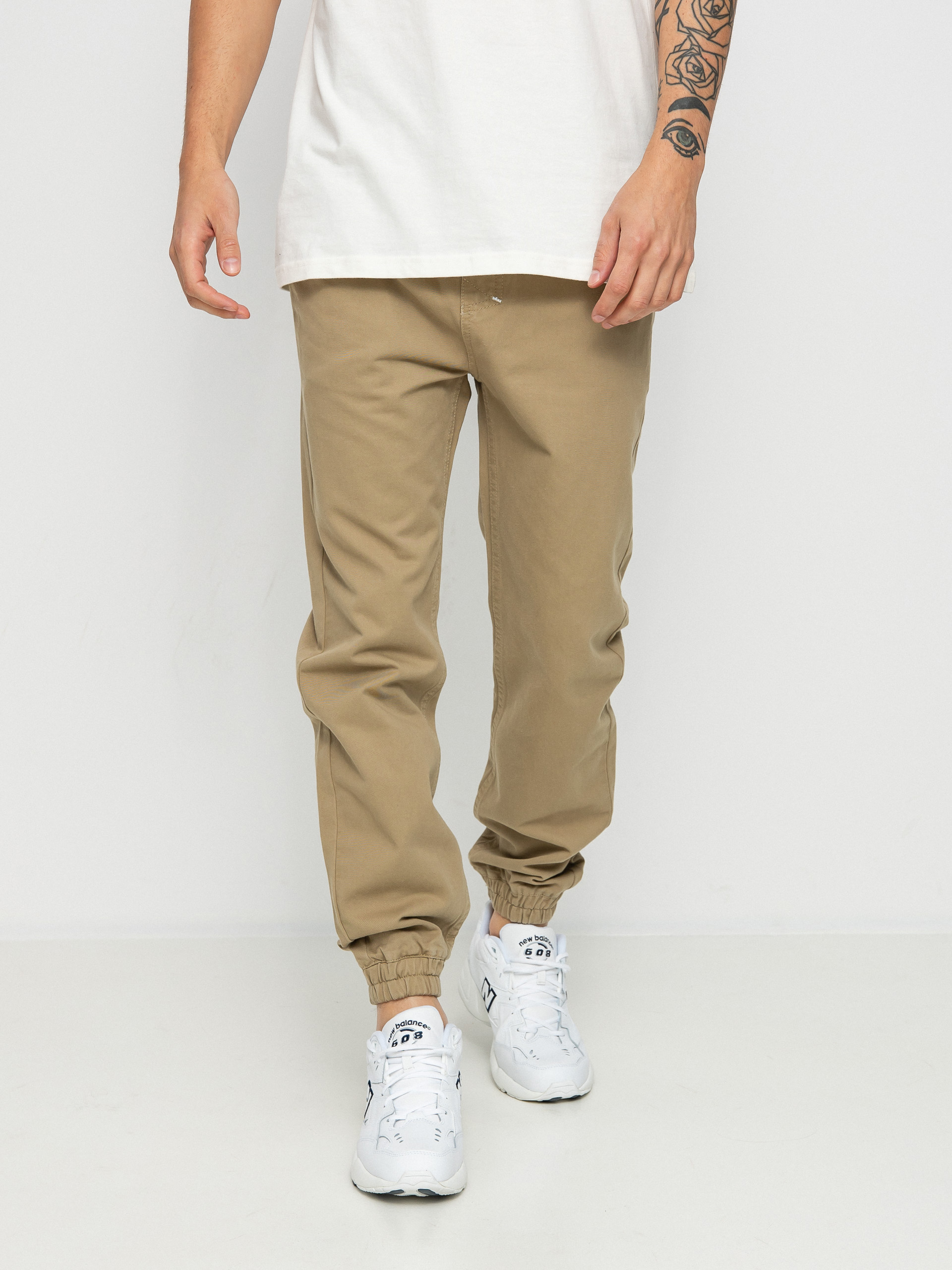 Spodnie MassDnm Signature 2.0 Joggers Sneaker Fit (beige)
