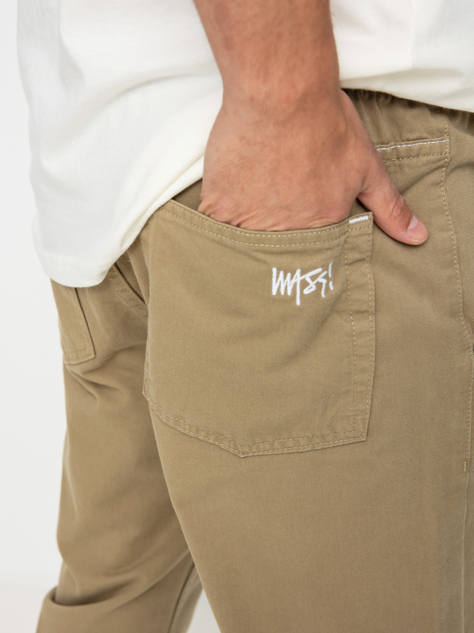 Spodnie MassDnm Signature 2.0 Joggers Sneaker Fit (beige)