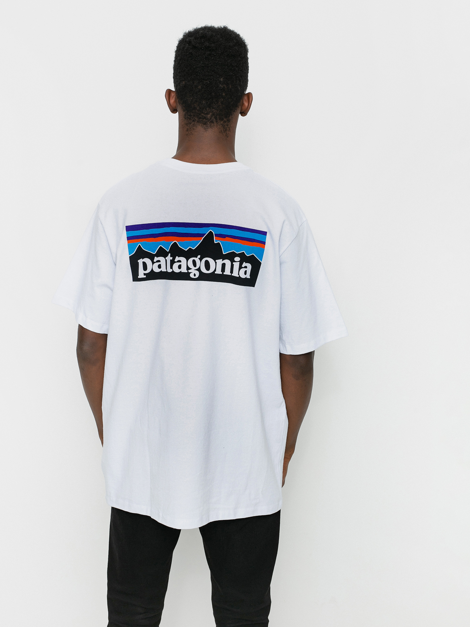 T-shirt Patagonia P6 Logo Responsibili (white)