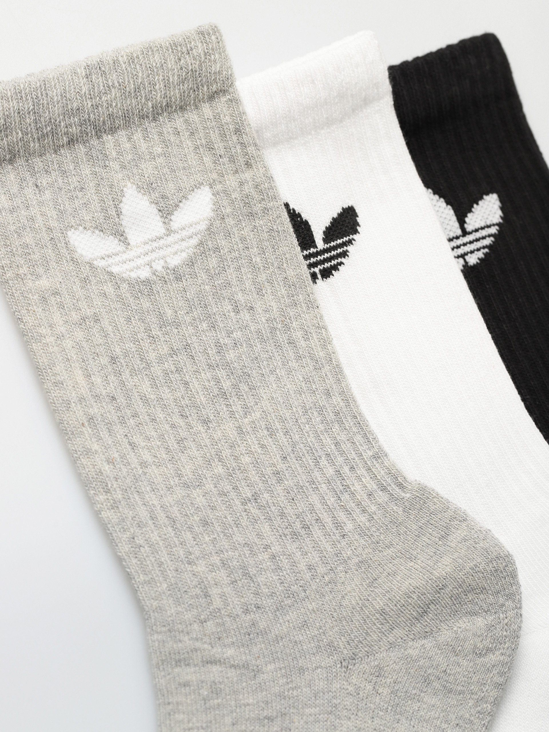 Skarpetki adidas Originals CusTre Crew (white/mgreyh/black)