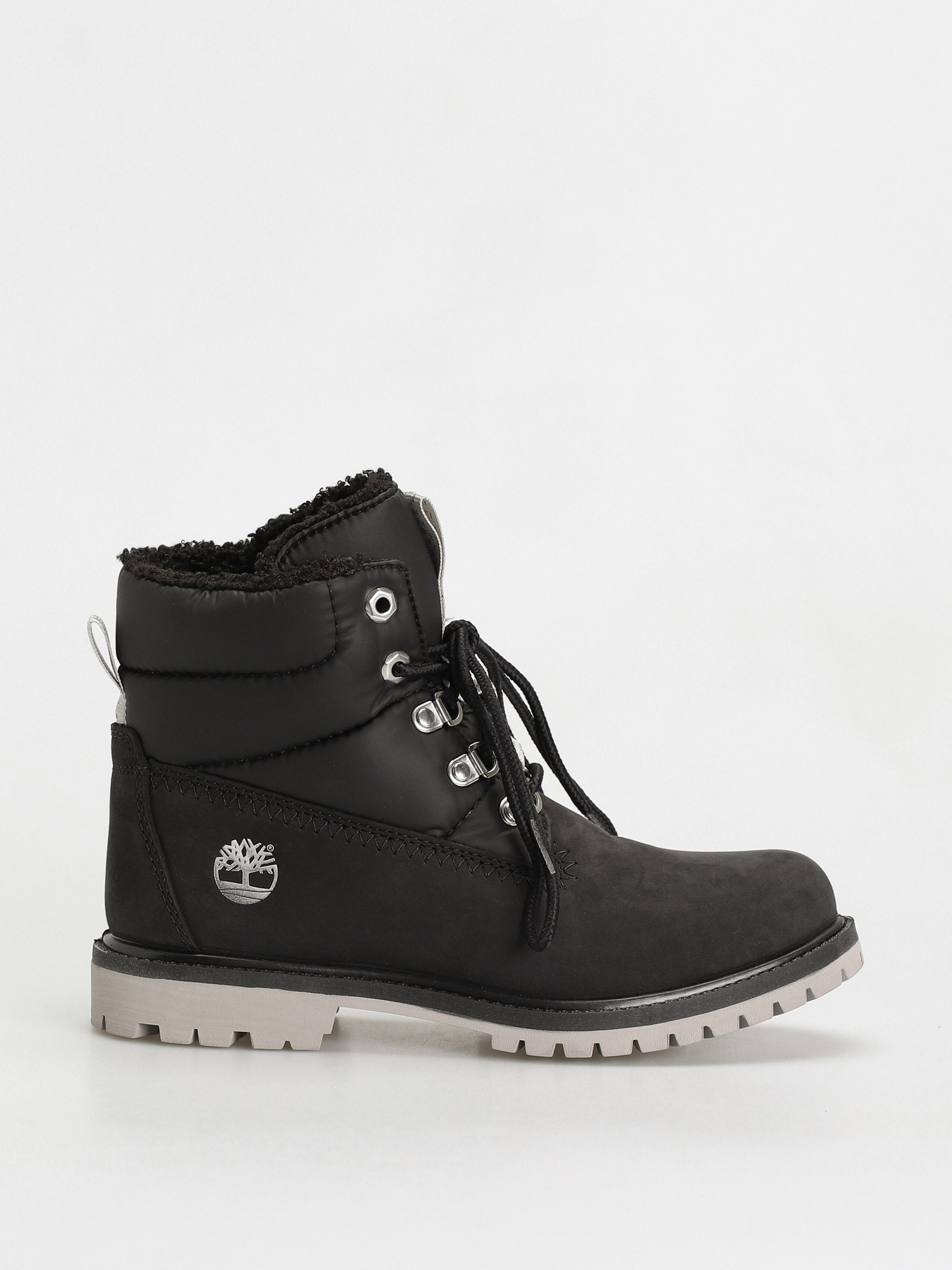 Buty Timberland 6 Prem Puffer Bt Wp Wmn (black nubuck/silver)