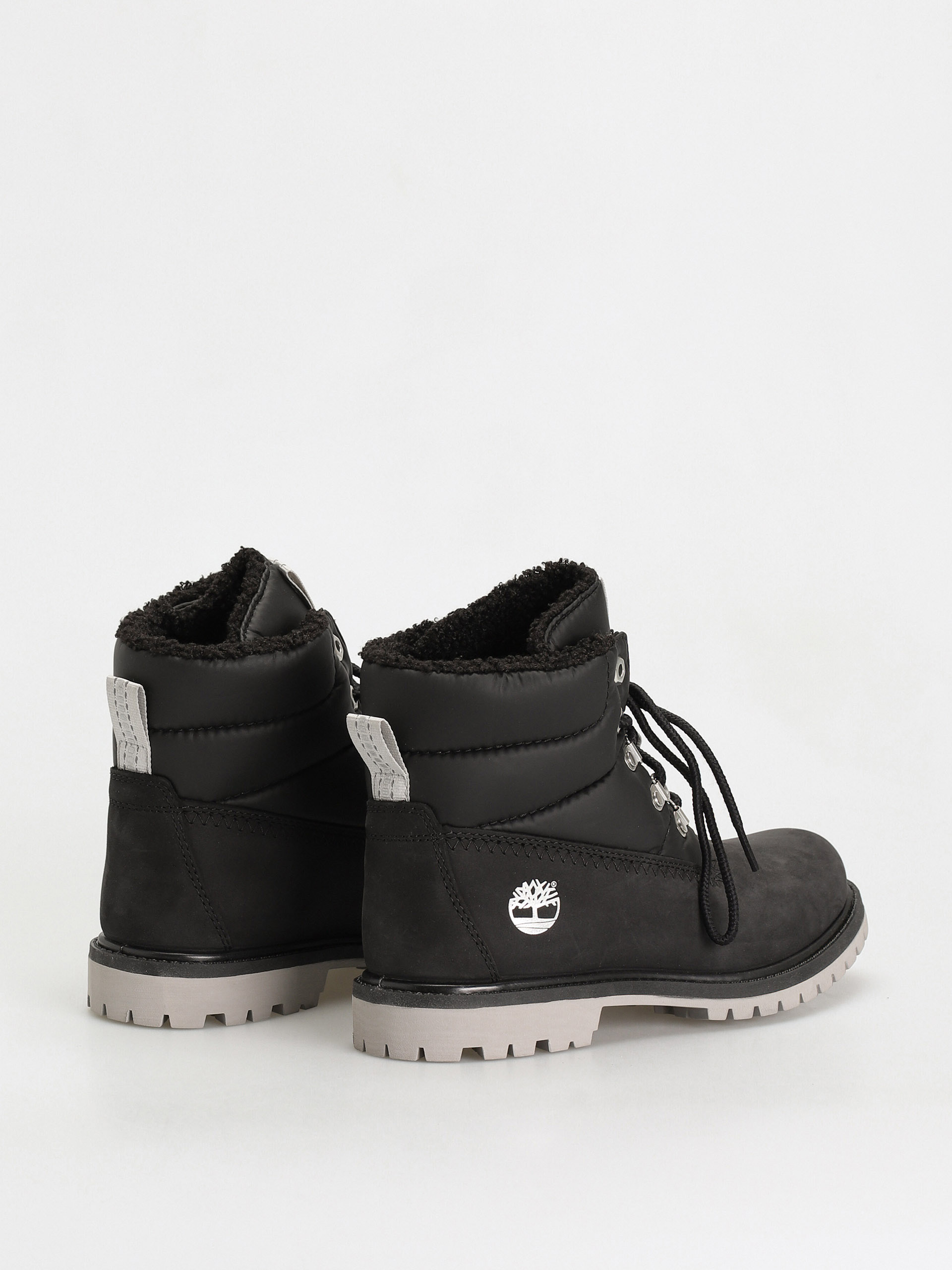 Buty Timberland 6 Prem Puffer Bt Wp Wmn (black nubuck/silver)