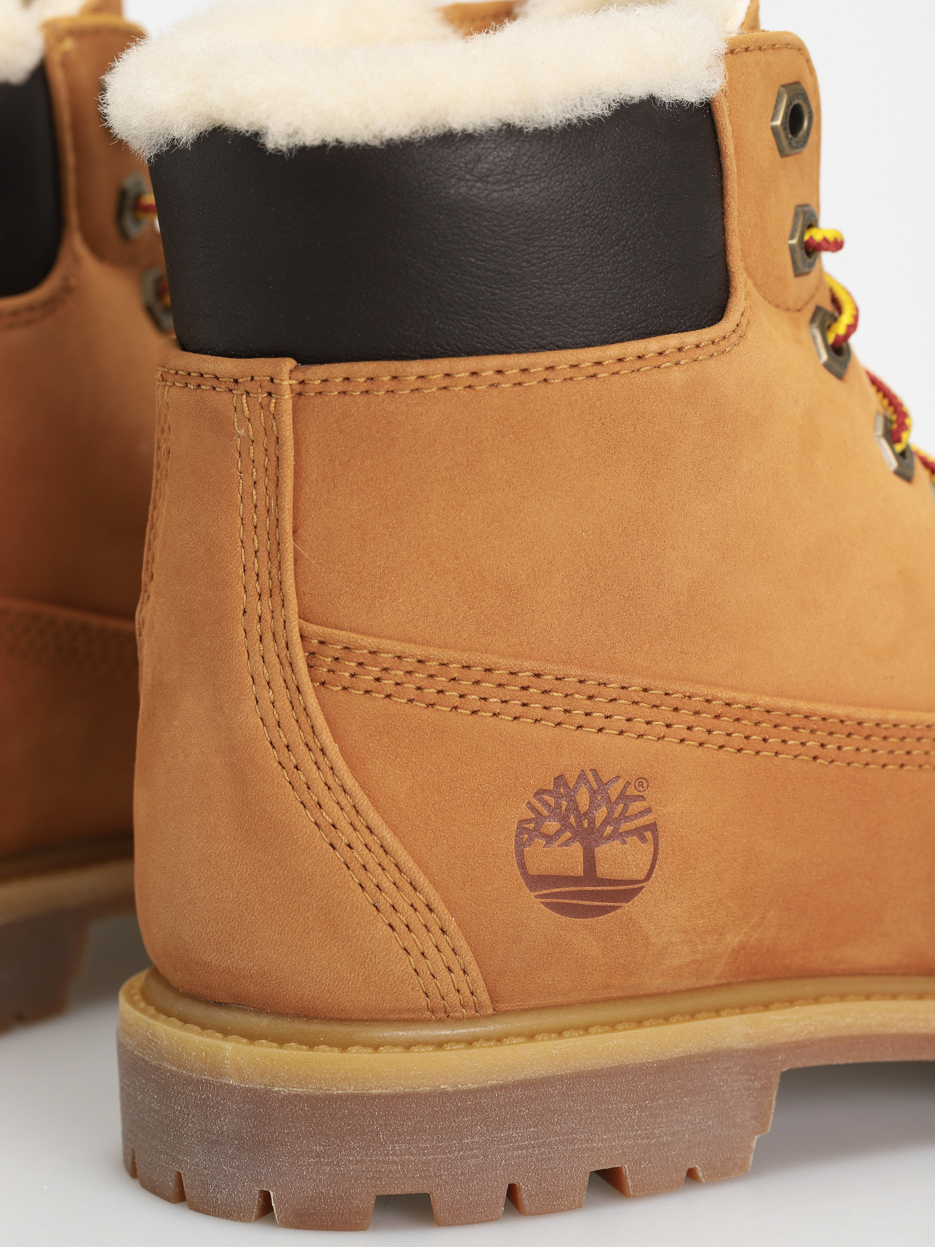 Buty Timberland 6In Premium Shearling Wmn (wheat nubuck)