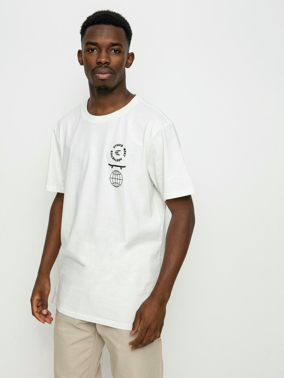 T-shirt Cariuma Ethics meet Aesthetics (off white)