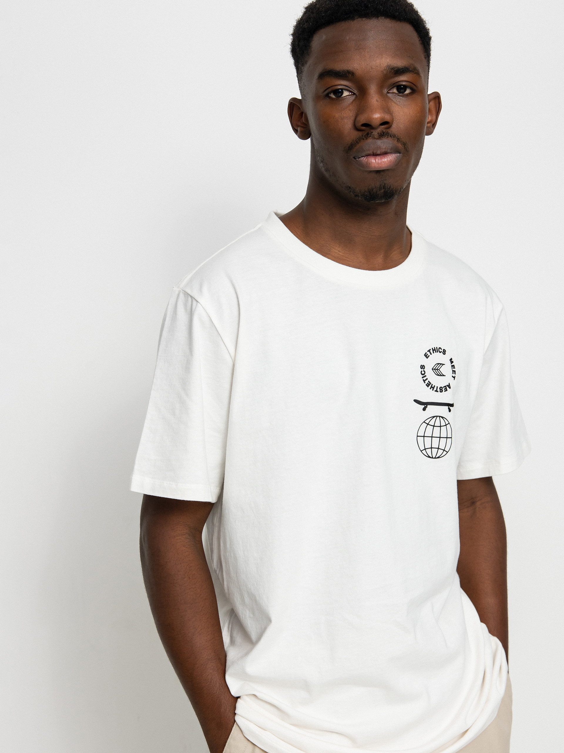T-shirt Cariuma Ethics meet Aesthetics (off white)