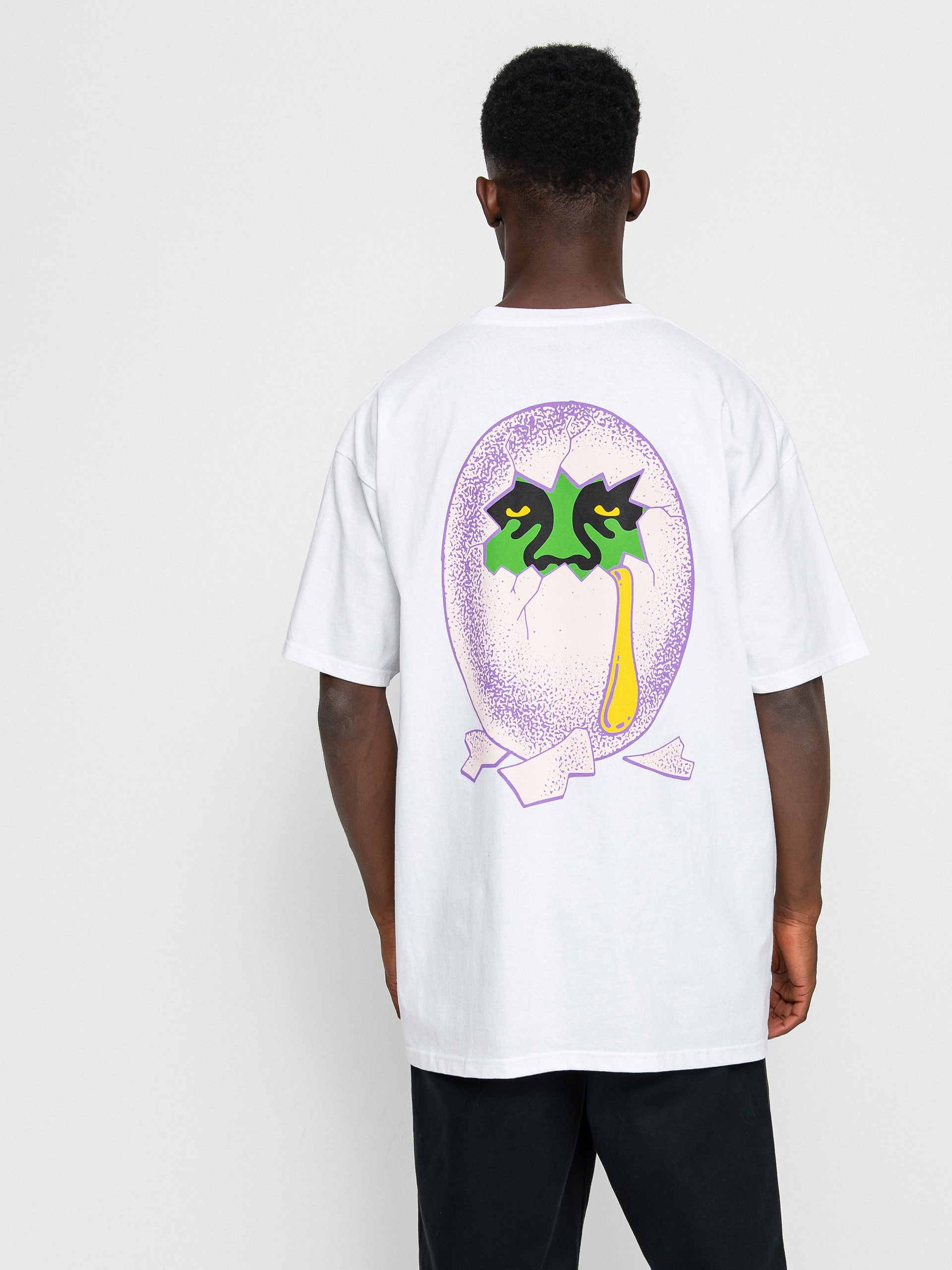 T-shirt OBEY Broken Yolk (white)