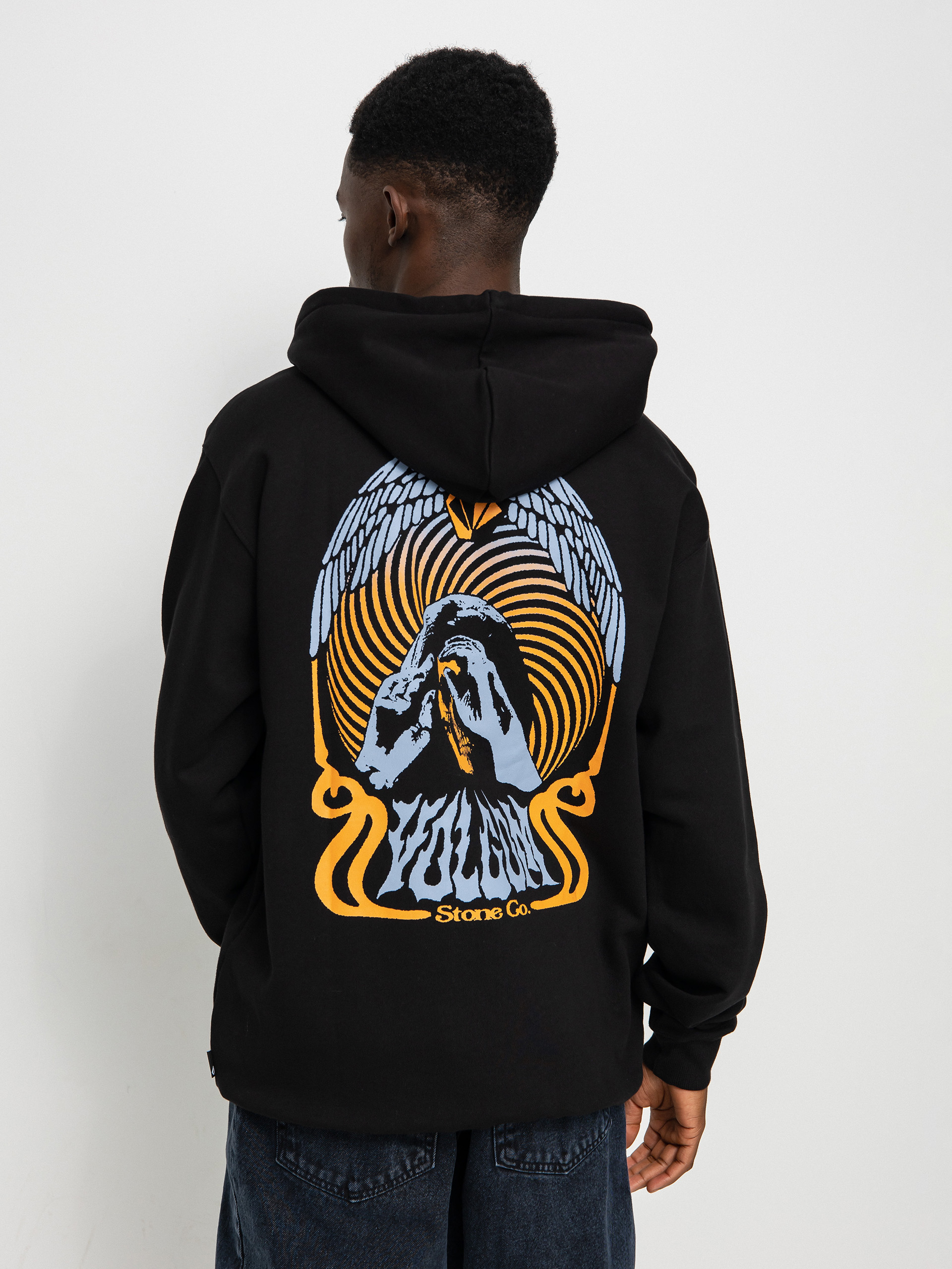 Bluza z kapturem Volcom Watanite HD (black)