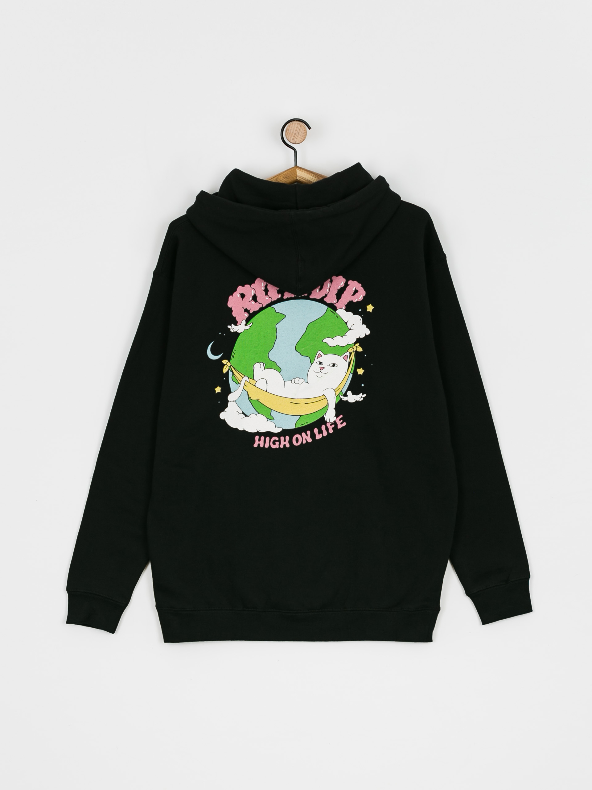 Bluza z kapturem RipNDip High On Life HD (black)