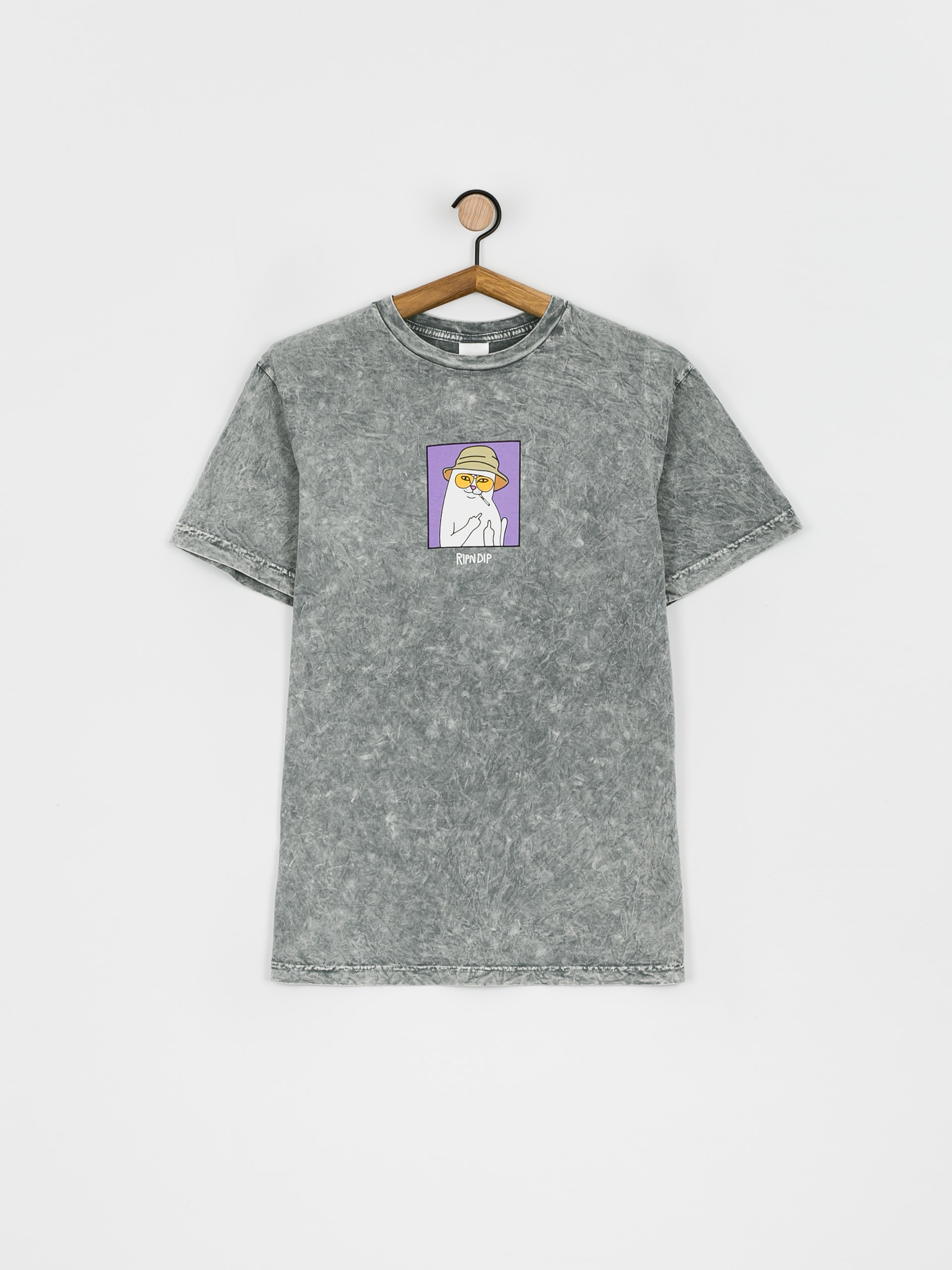 T-shirt RipNDip Nermal S Thompson (charcoal mineral wash)