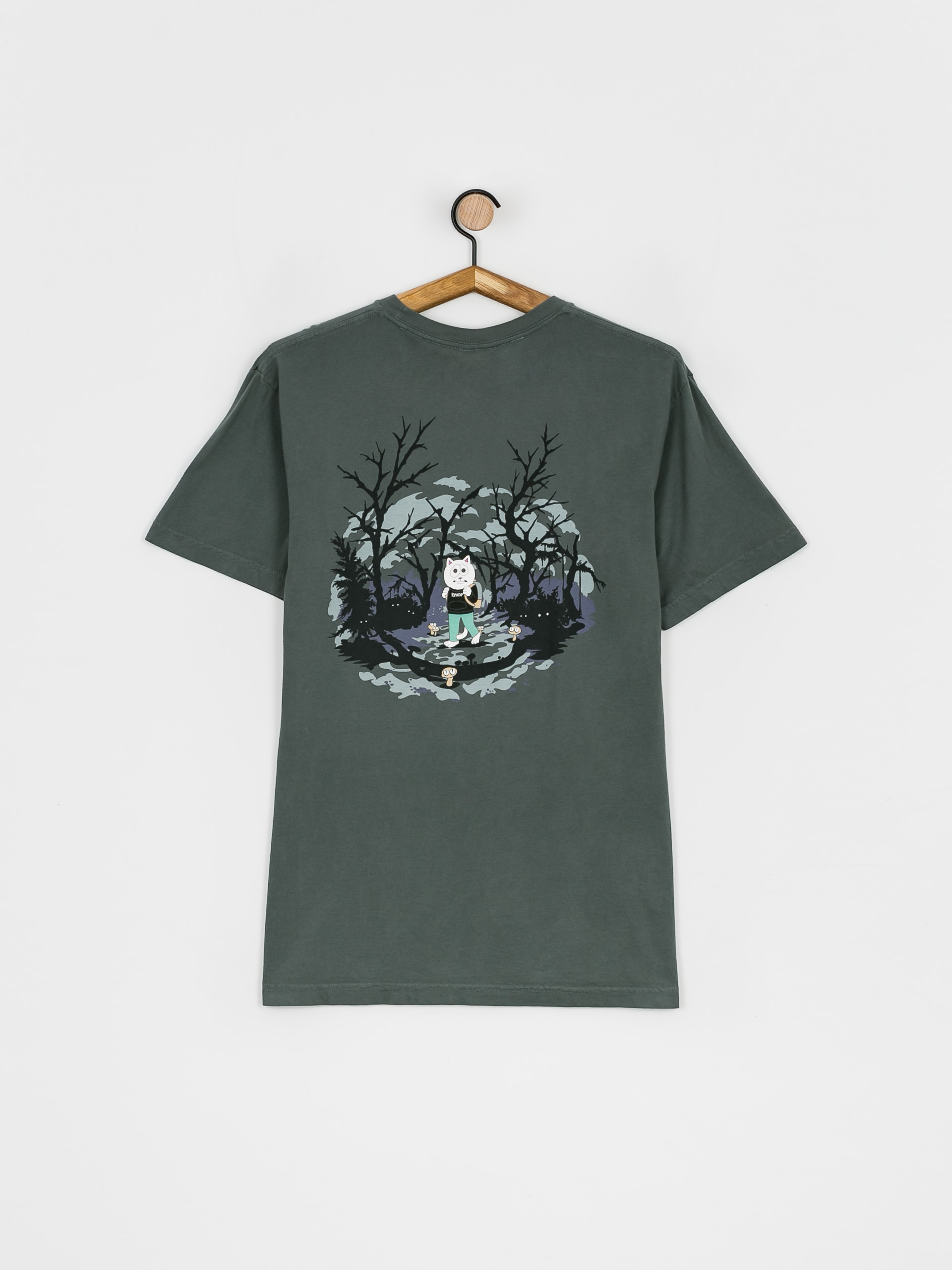 T-shirt RipNDip Scary Hours (charcoal)