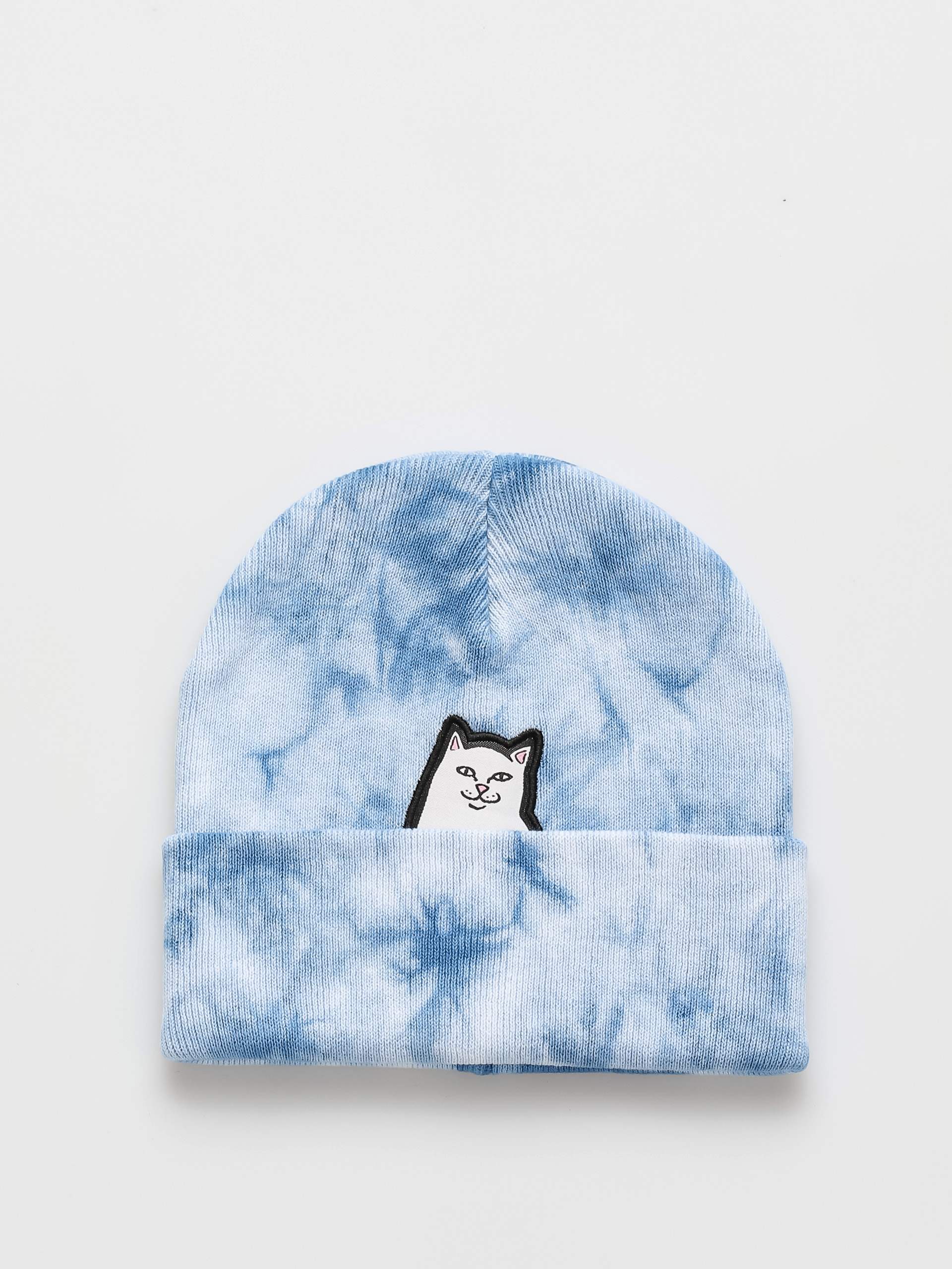 Czapka zimowa RipNDip Lord Nermal Patch (navy lightning wash)