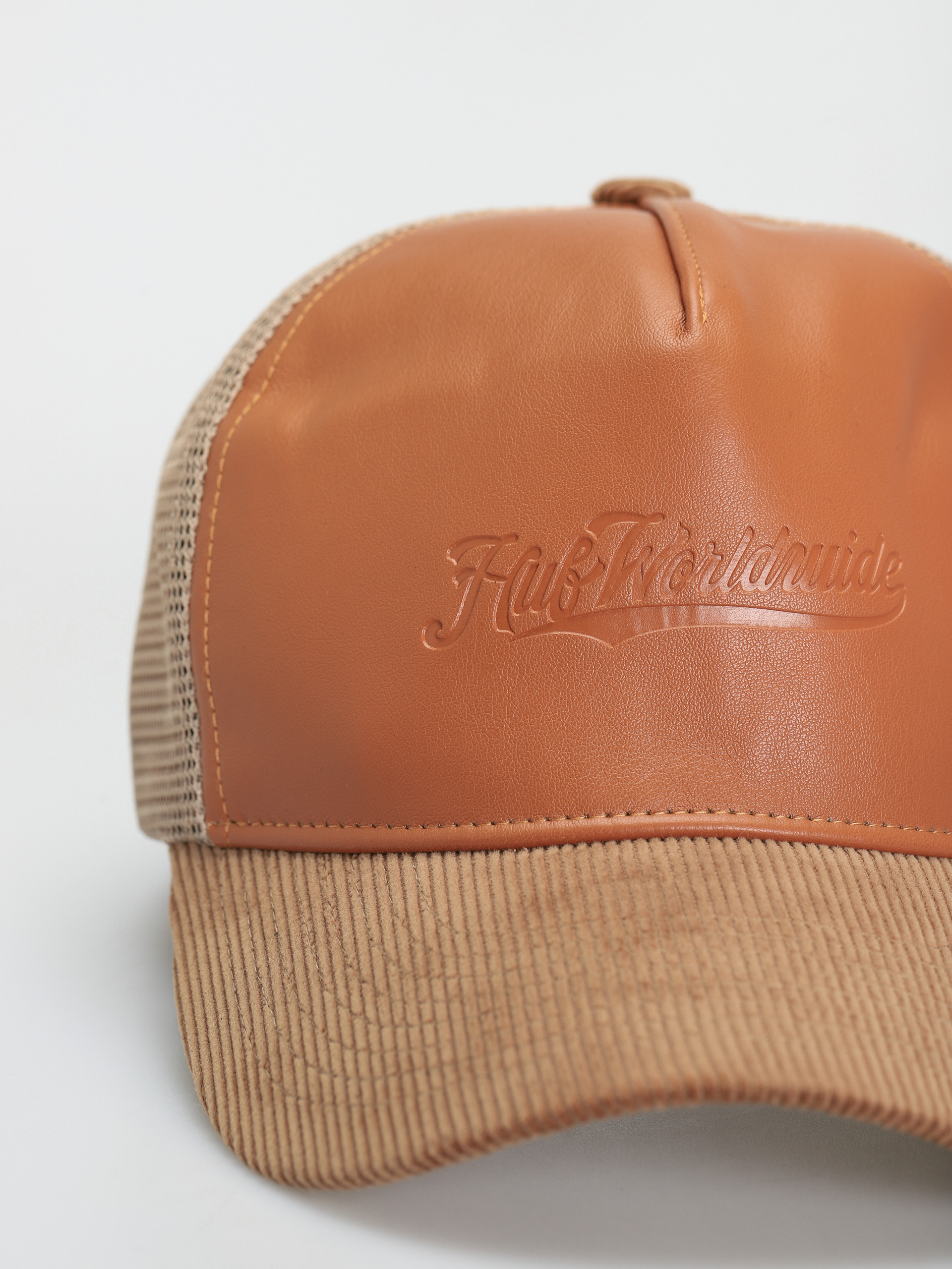 Czapka z daszkiem HUF Old Town Road Trucker (tan)