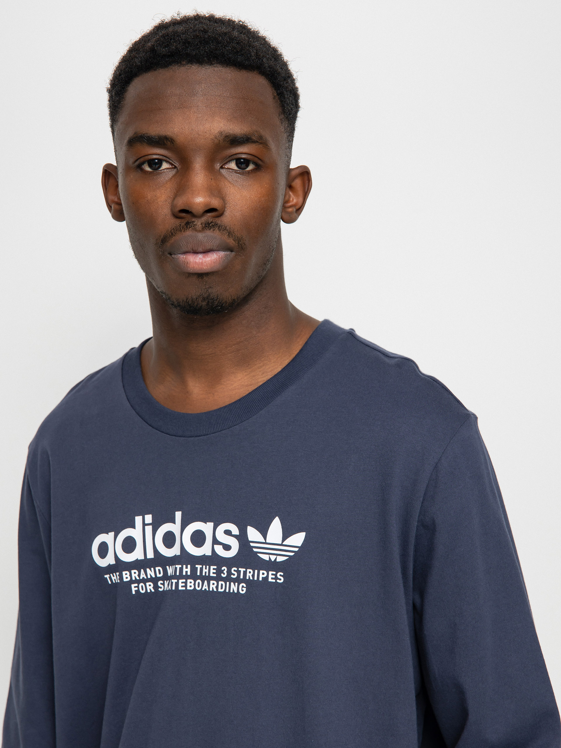 Longsleeve adidas 4.0 Logo (shanav/white)