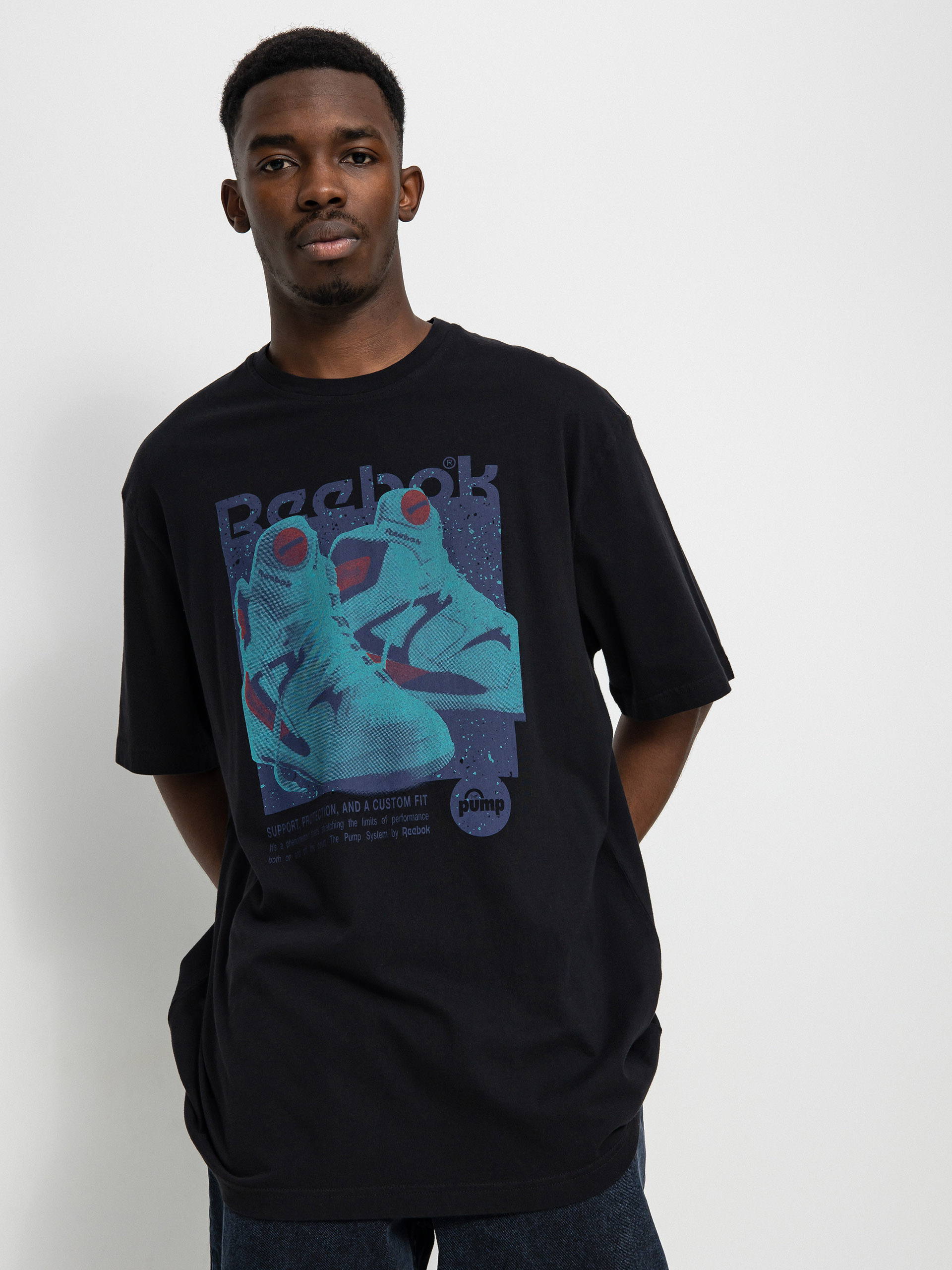T-shirt Reebok GS Reebok Retro Pump (black)