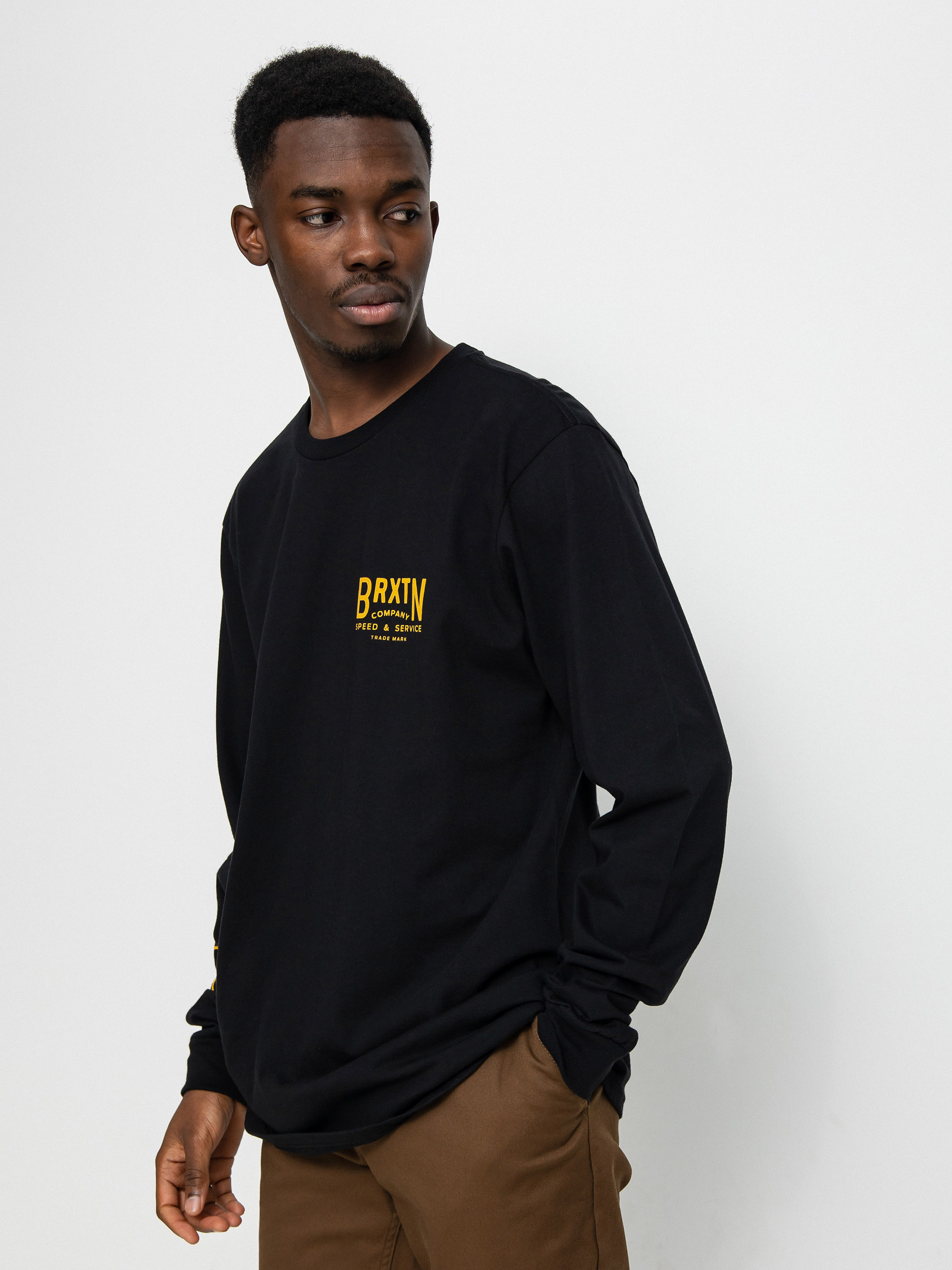 Longsleeve Brixton Tune Up (black)
