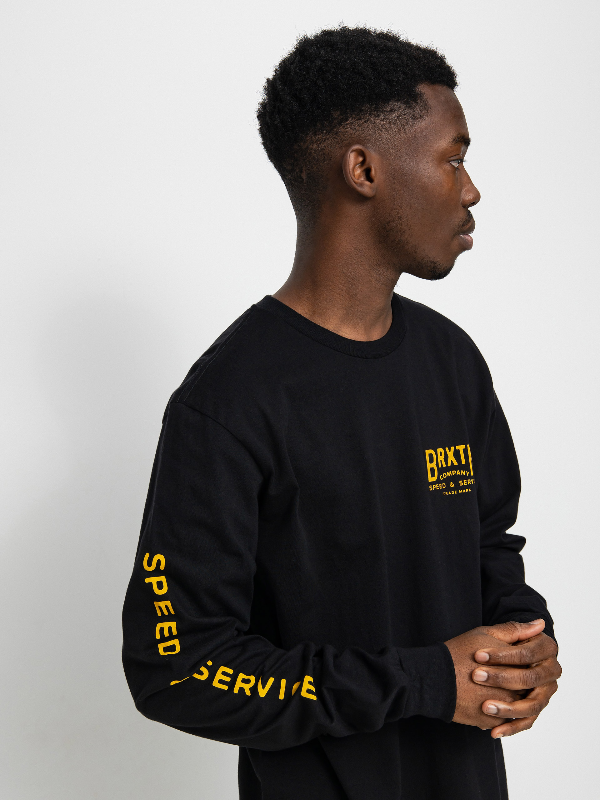 Longsleeve Brixton Tune Up (black)