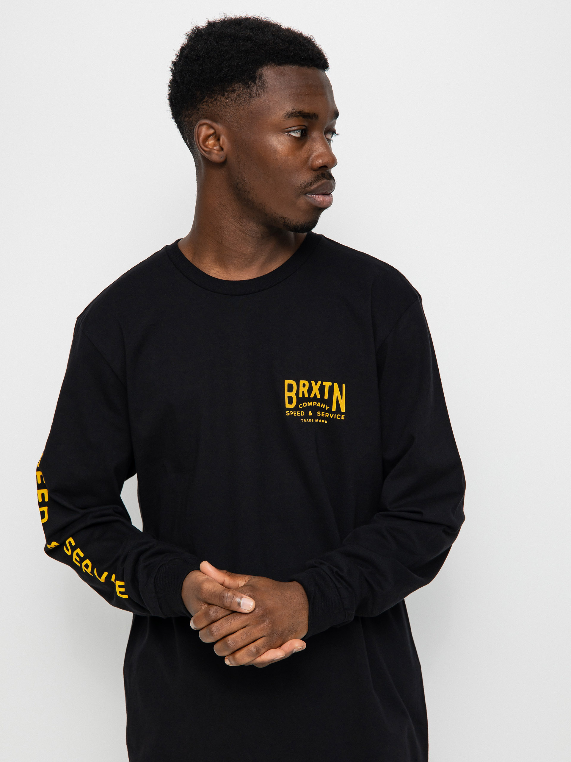 Longsleeve Brixton Tune Up (black)