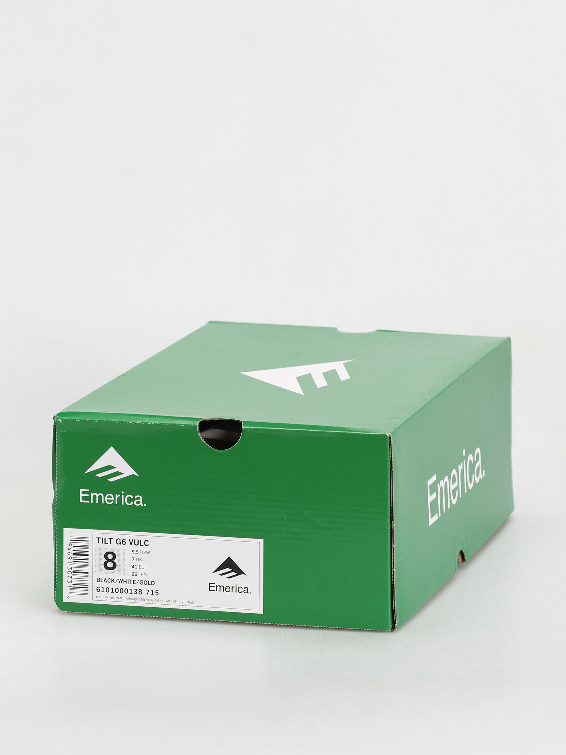 Buty Emerica Tilt G6 Vulc (black/white/gold)