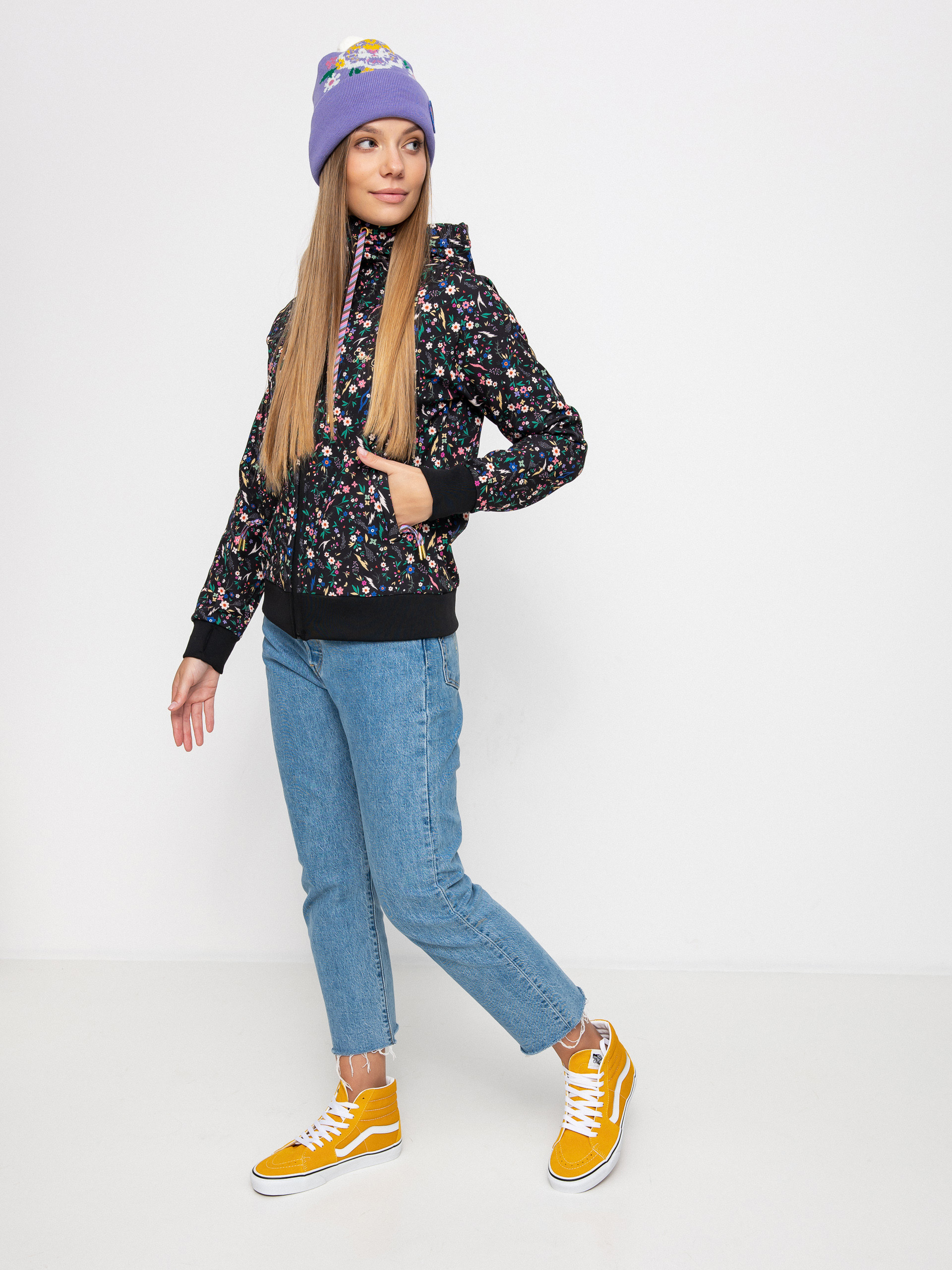 Bluza z kapturem Femi Stories Elvar ZHD Wmn (wah)