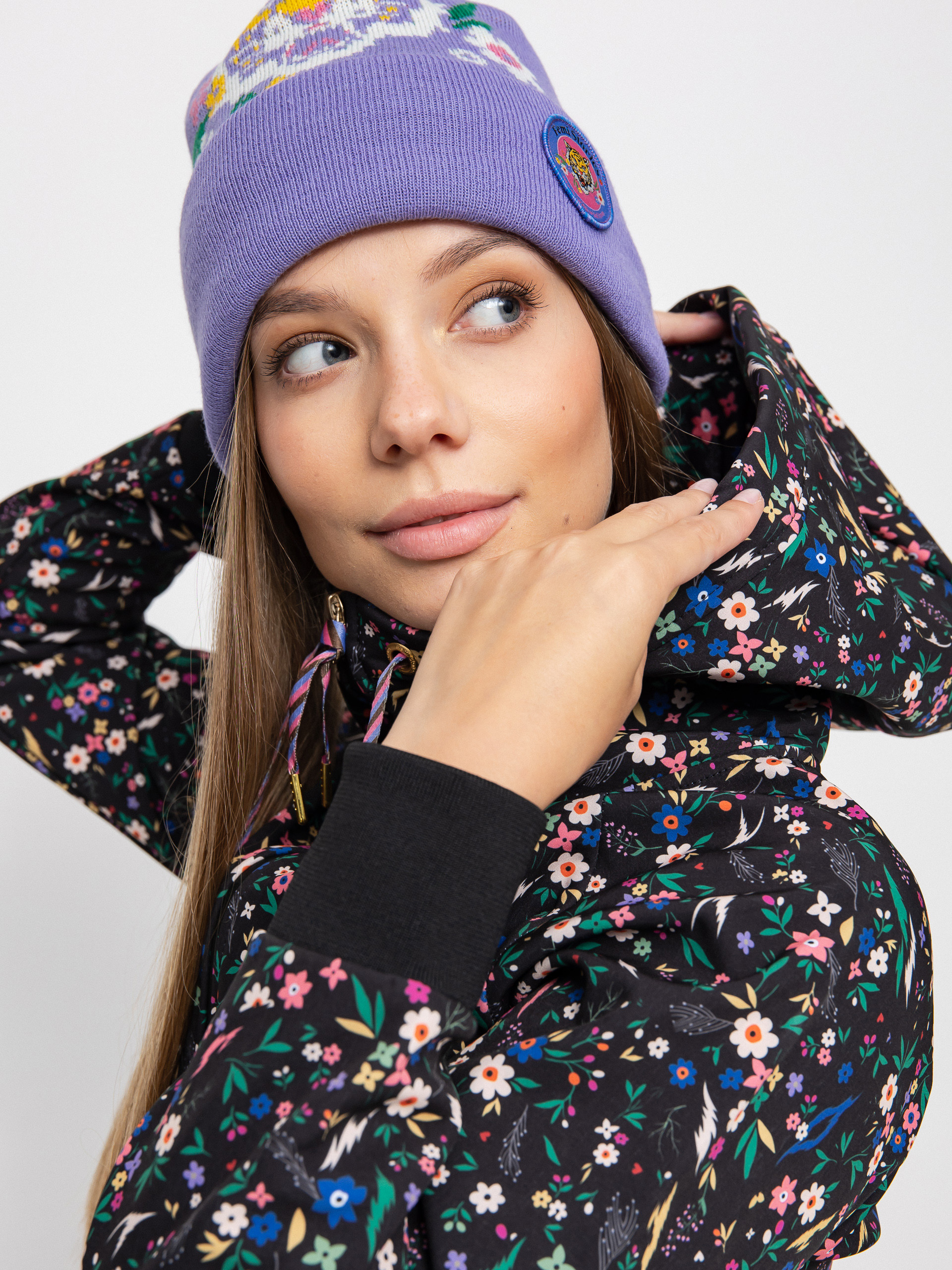 Bluza z kapturem Femi Stories Elvar ZHD Wmn (wah)