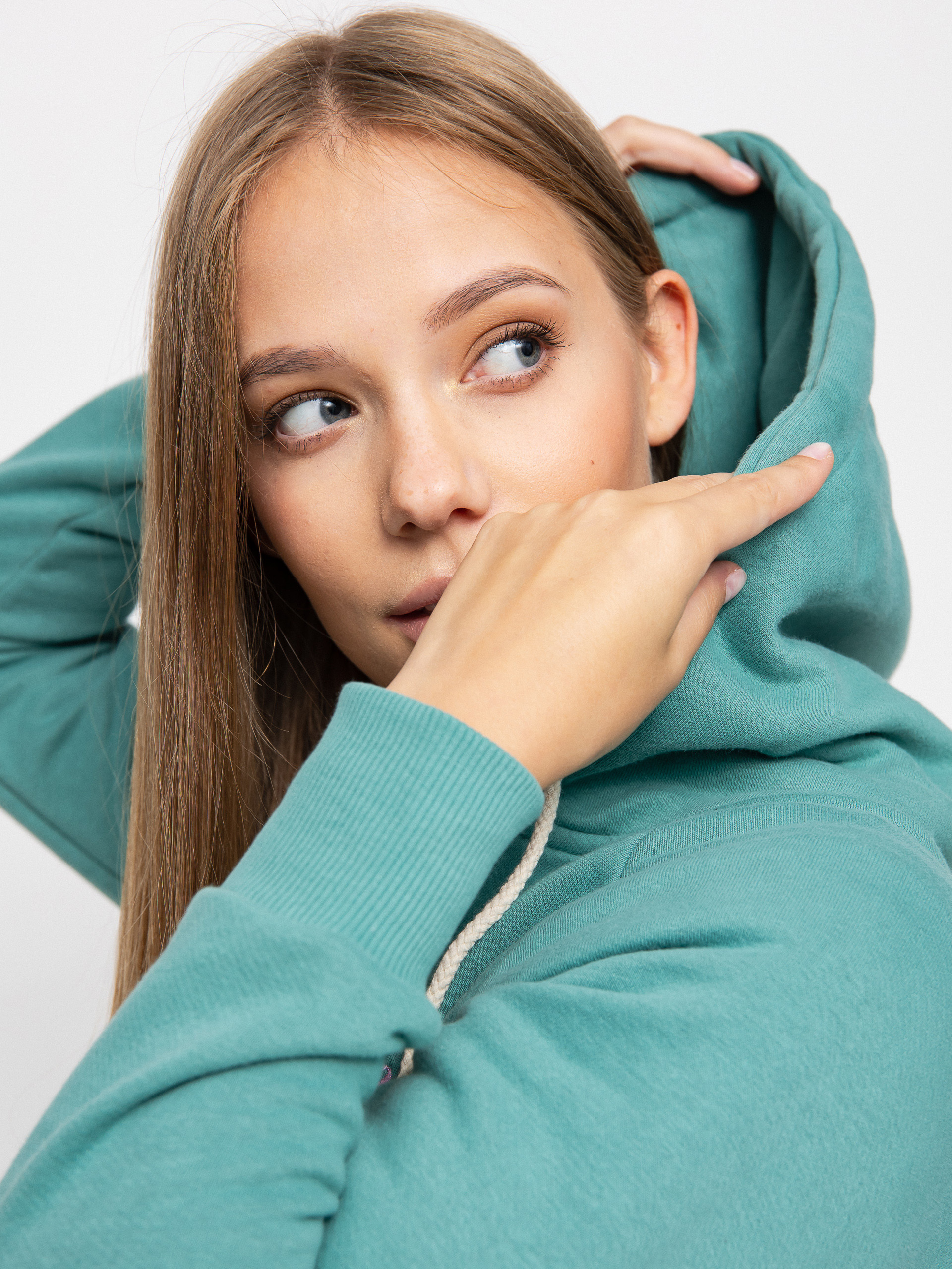 Bluza z kapturem Femi Stories Ini ZHD Wmn (demr)