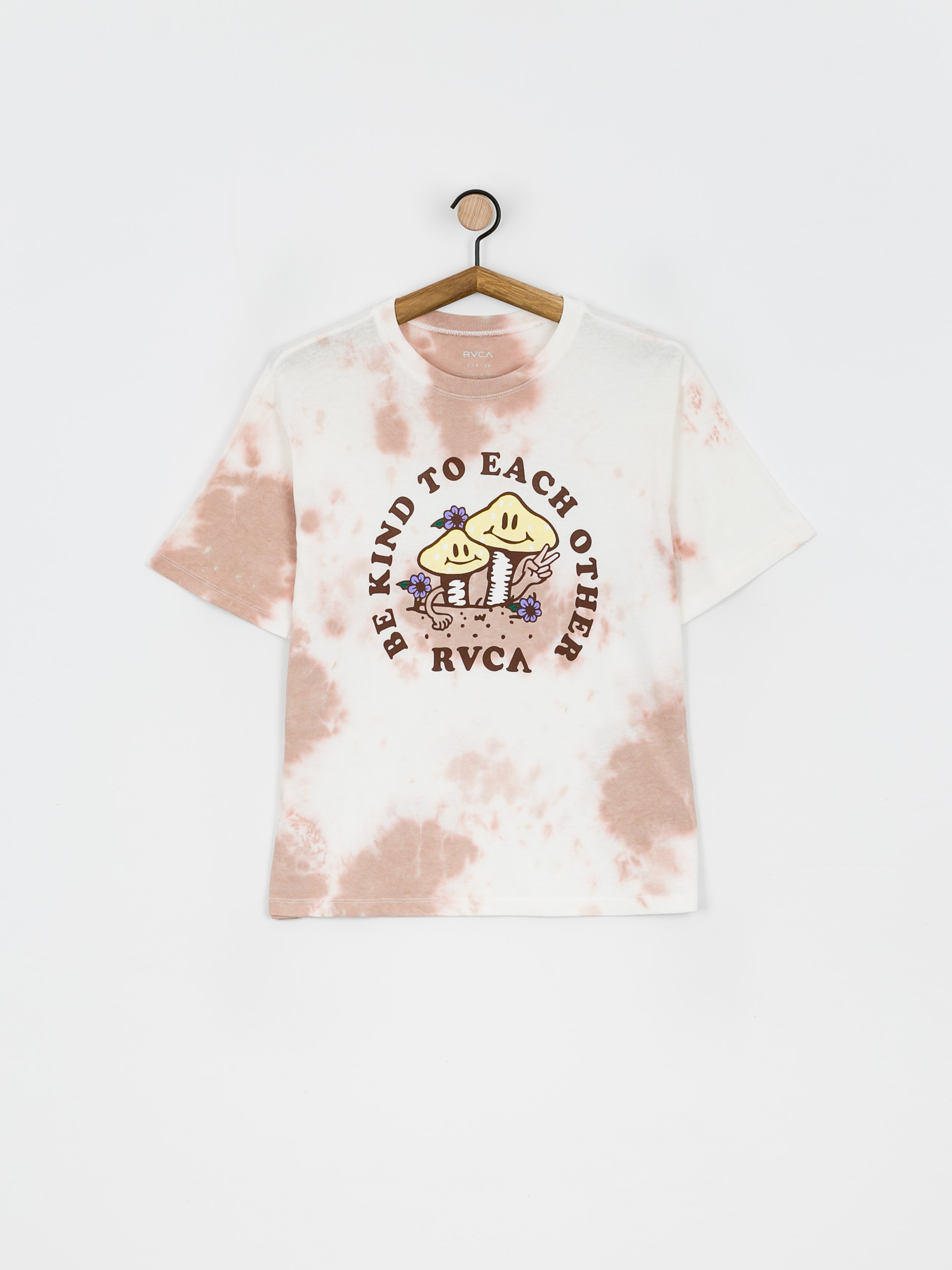 T-shirt RVCA Be Kind Wmn (dusty rose)
