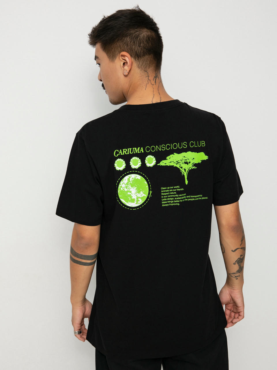 T-shirt Cariuma Conscious Club (black)