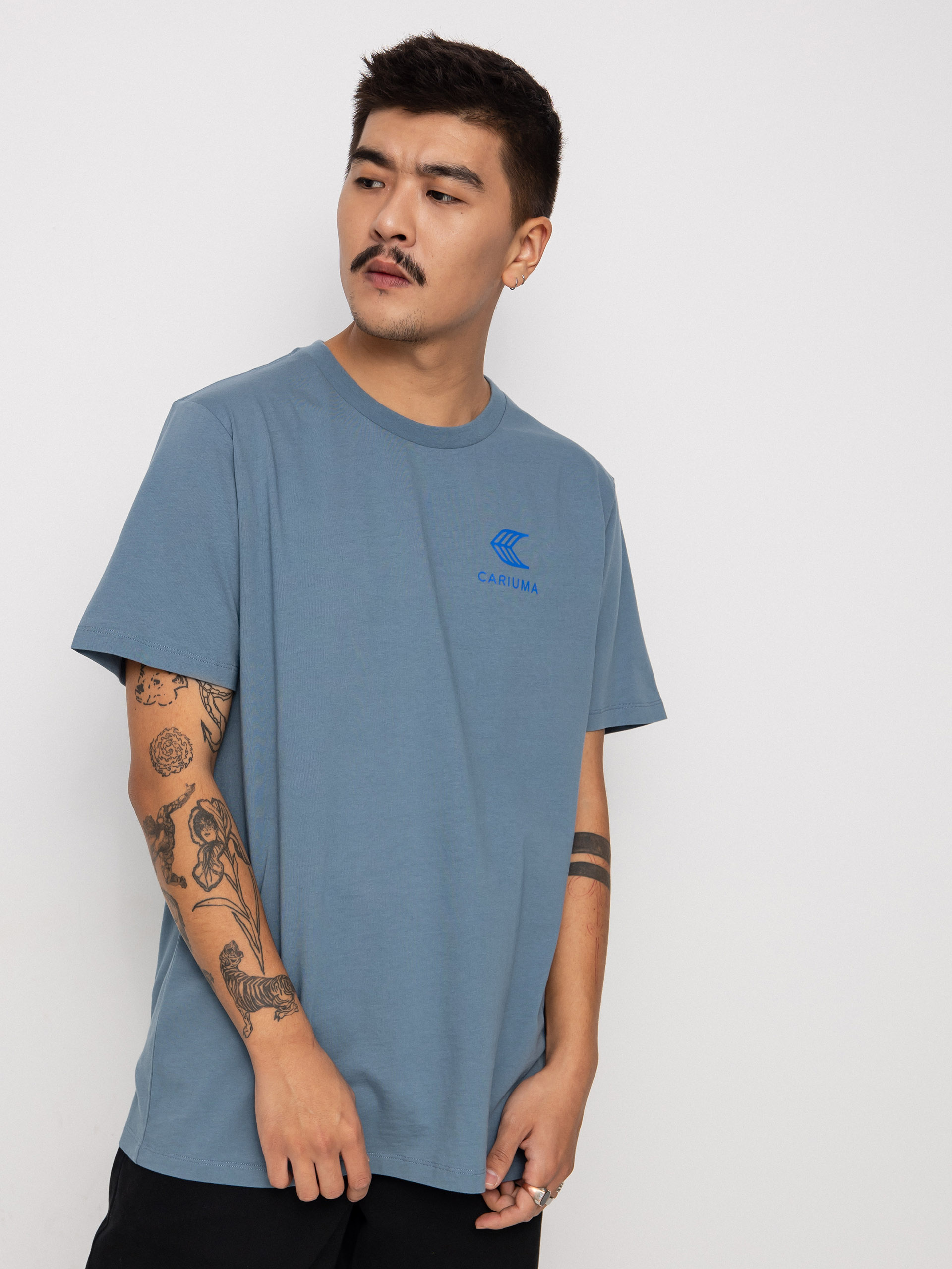 T-shirt Cariuma Skate with your Heart (mirage blue)