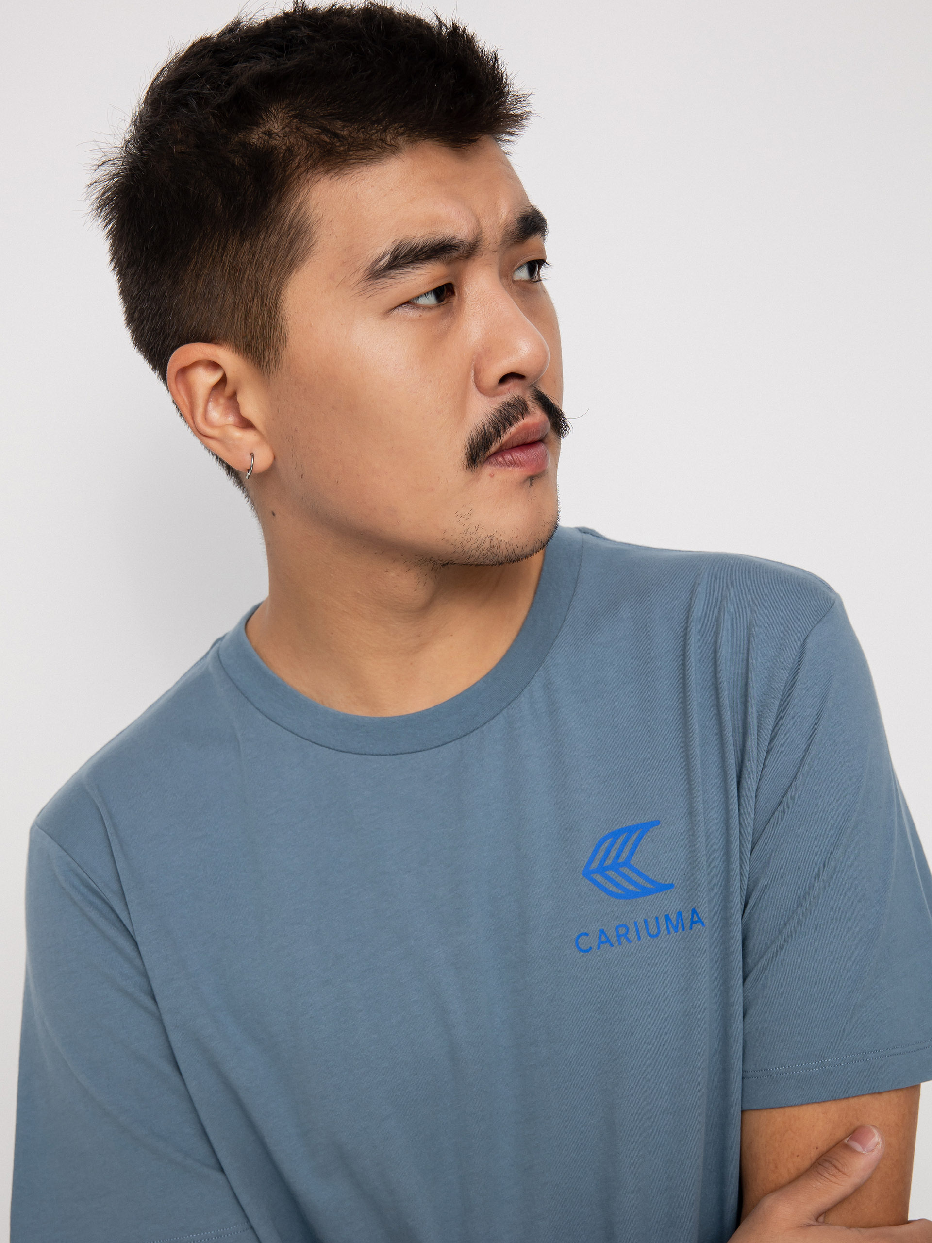 T-shirt Cariuma Skate with your Heart (mirage blue)