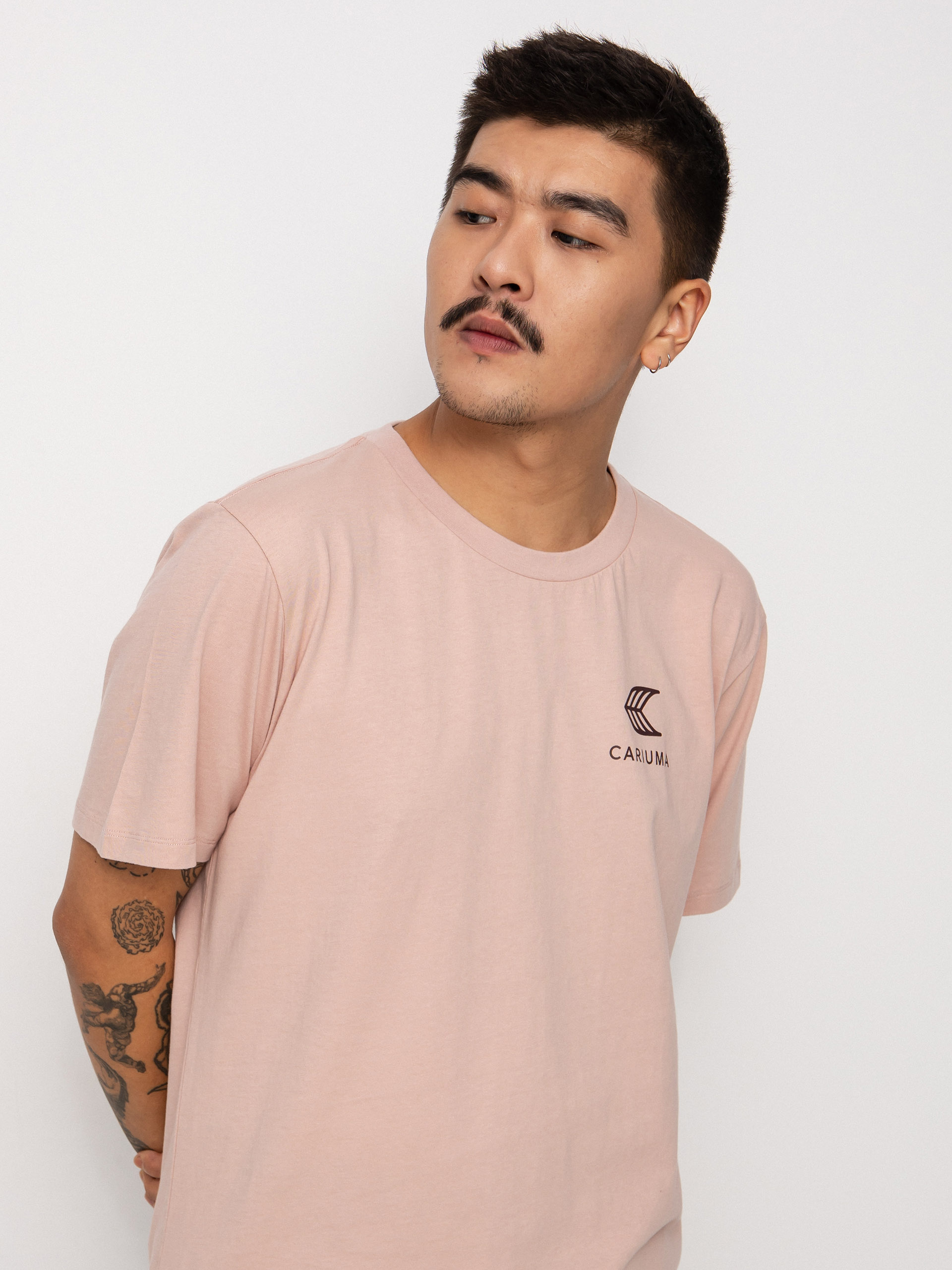 T-shirt Cariuma Skate with your Heart (rose)