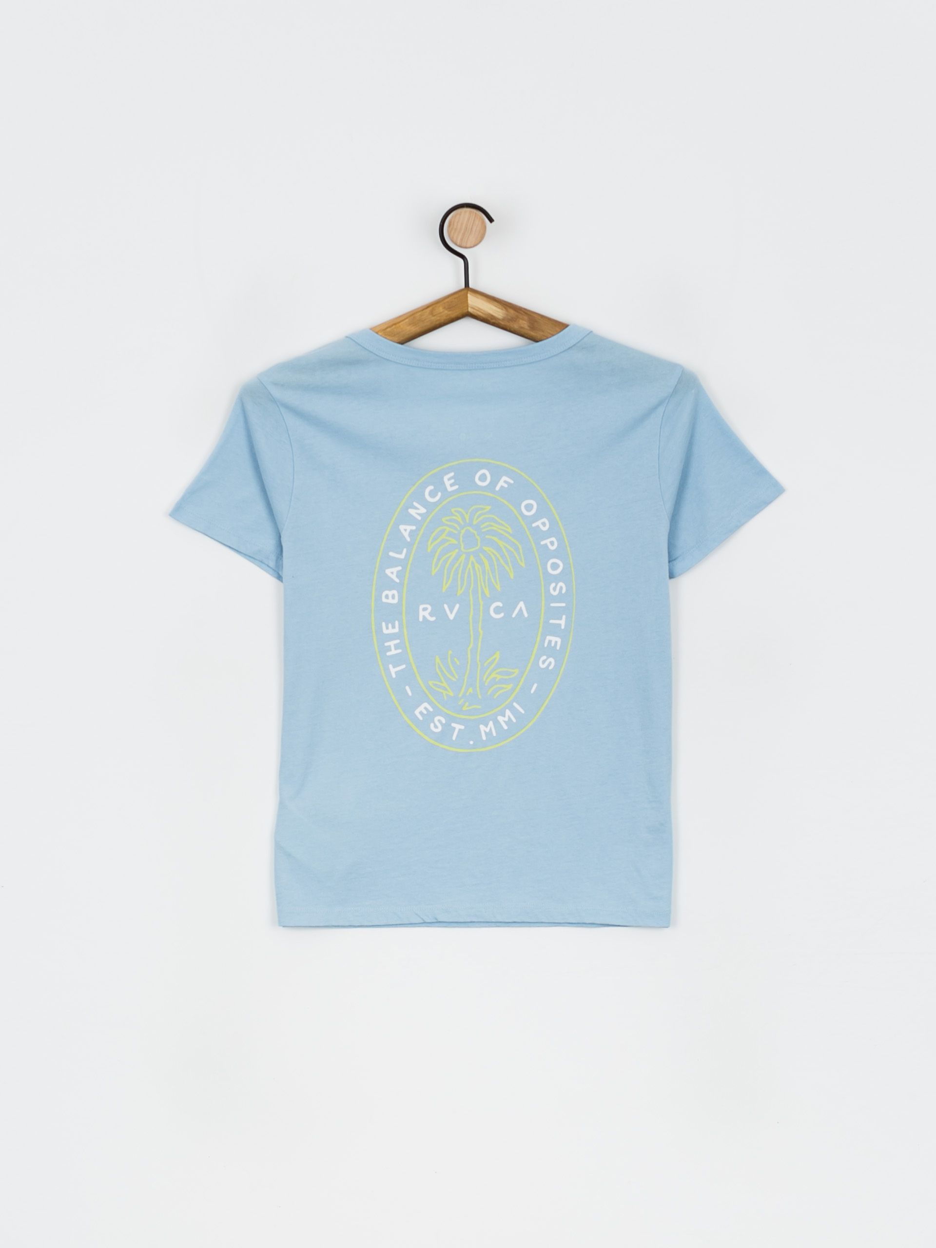 T-shirt RVCA Palm Seal Wmn (ace blue)