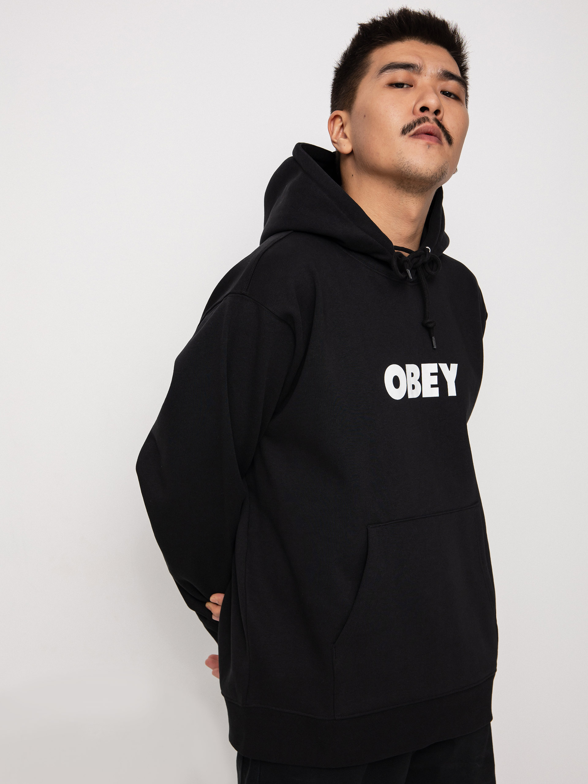 Bluza z kapturem OBEY Bold HD (black)