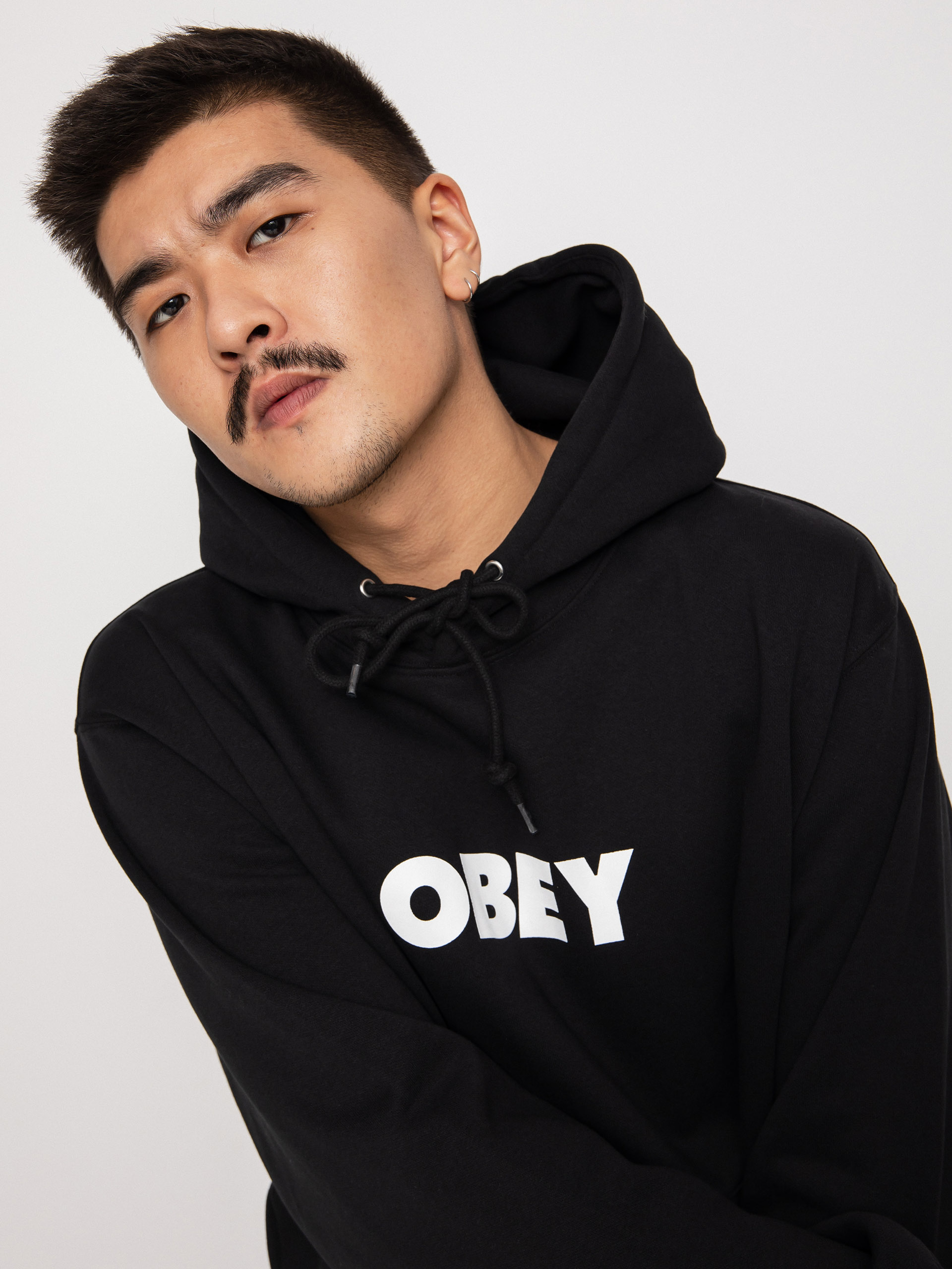 Bluza z kapturem OBEY Bold HD (black)