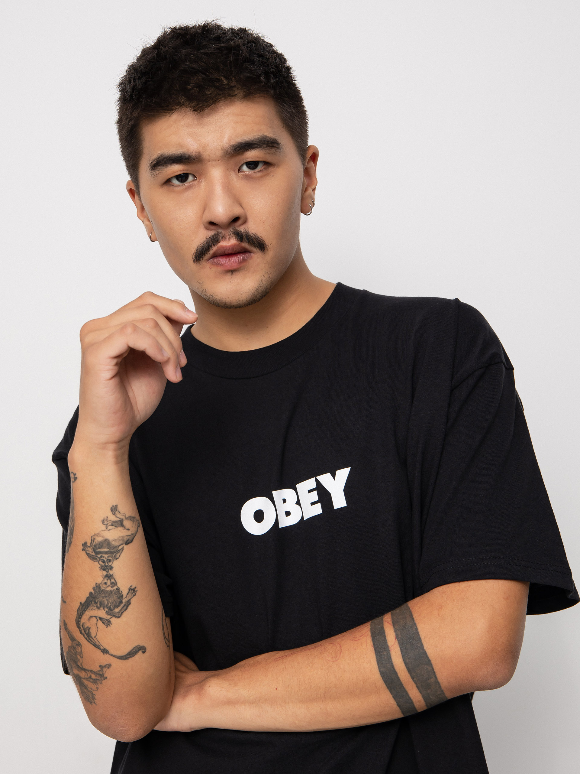 T-shirt OBEY Bold (black)