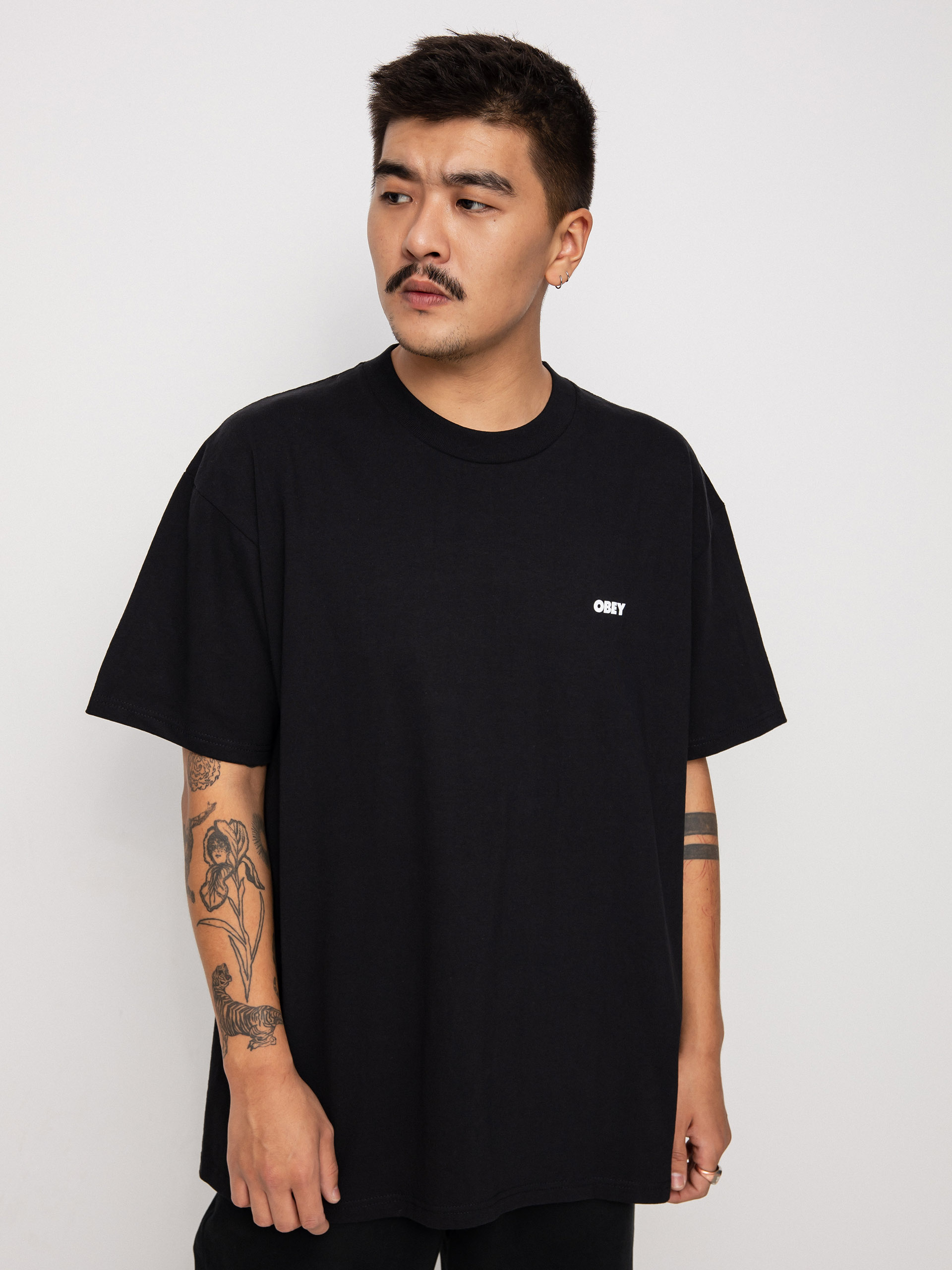 T-shirt OBEY Opposition And Resistance (black)