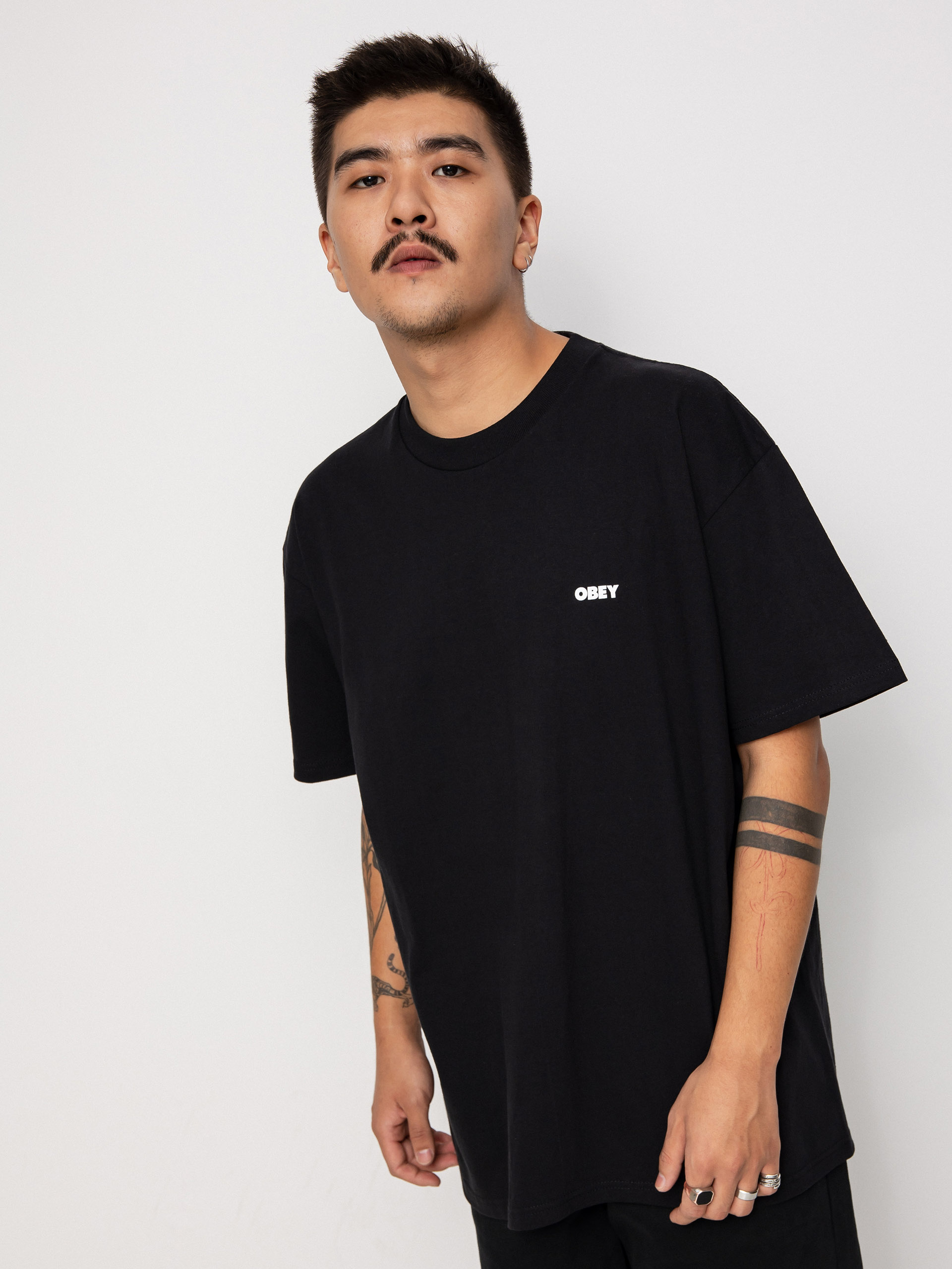 T-shirt OBEY Opposition And Resistance (black)