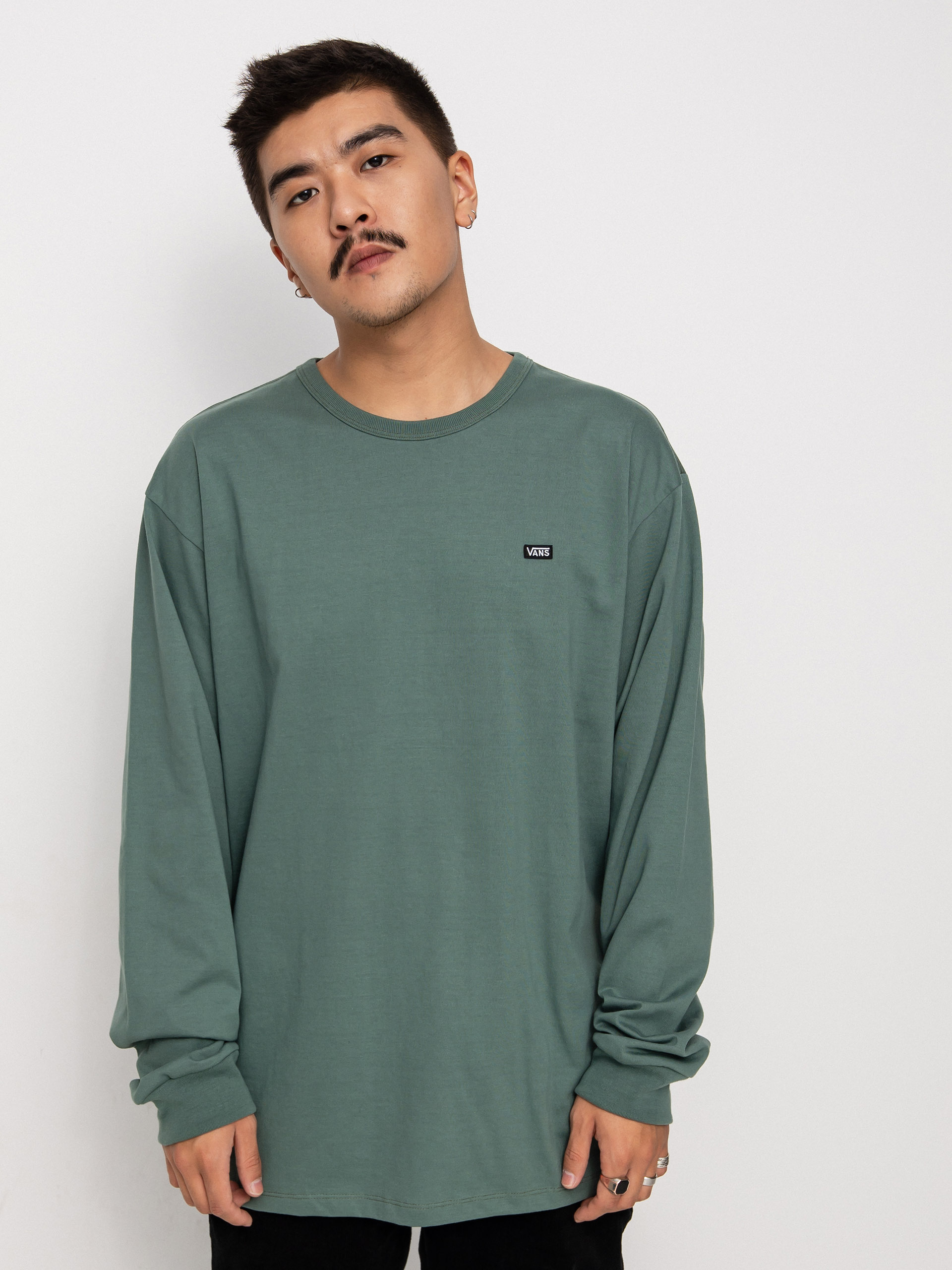 Longsleeve Vans Off The Wall Classic (duck green)