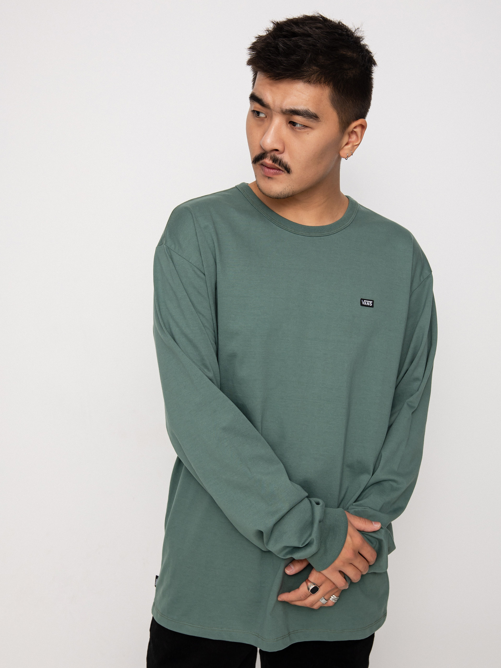 Longsleeve Vans Off The Wall Classic (duck green)