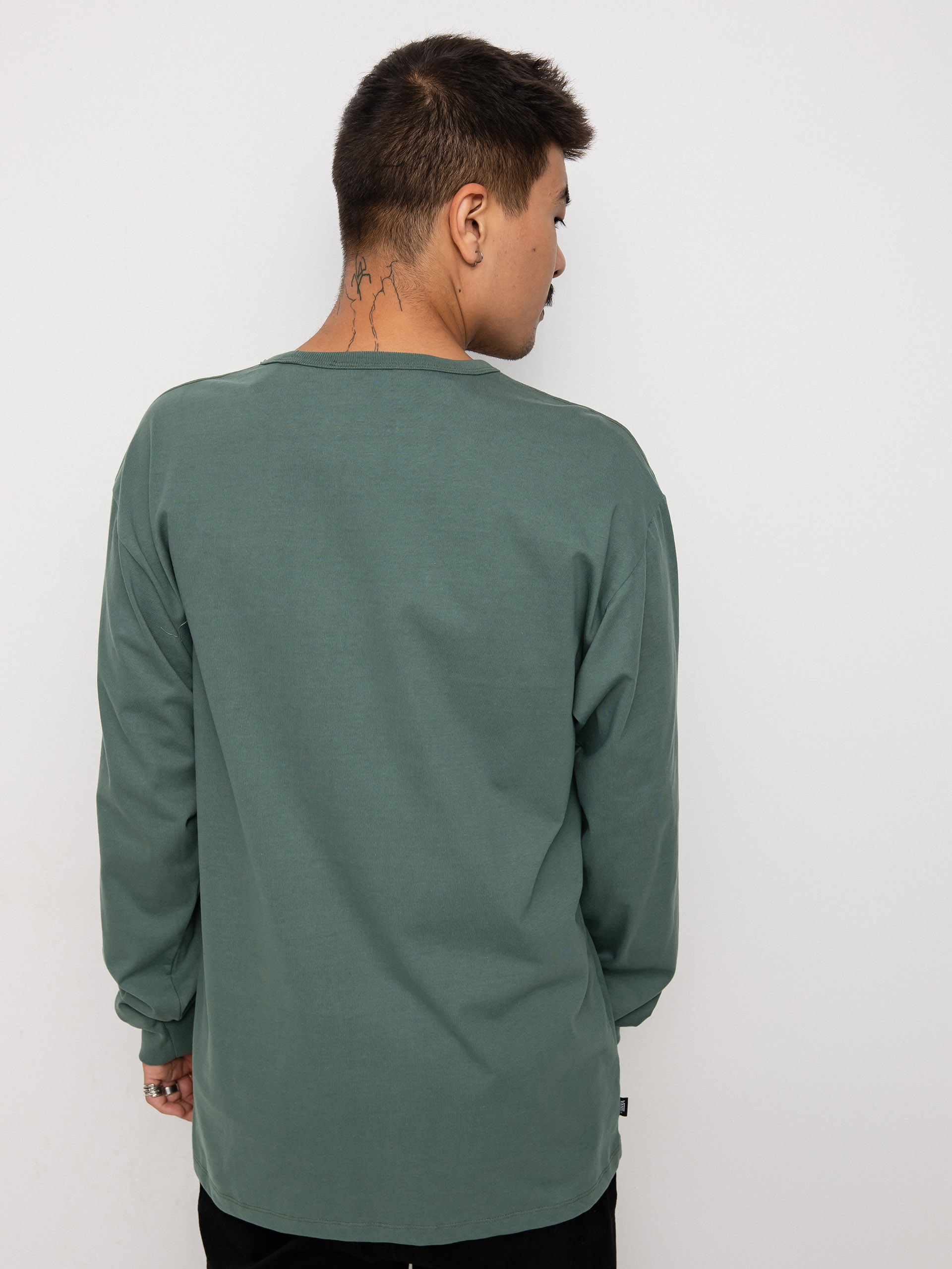 Longsleeve Vans Off The Wall Classic (duck green)
